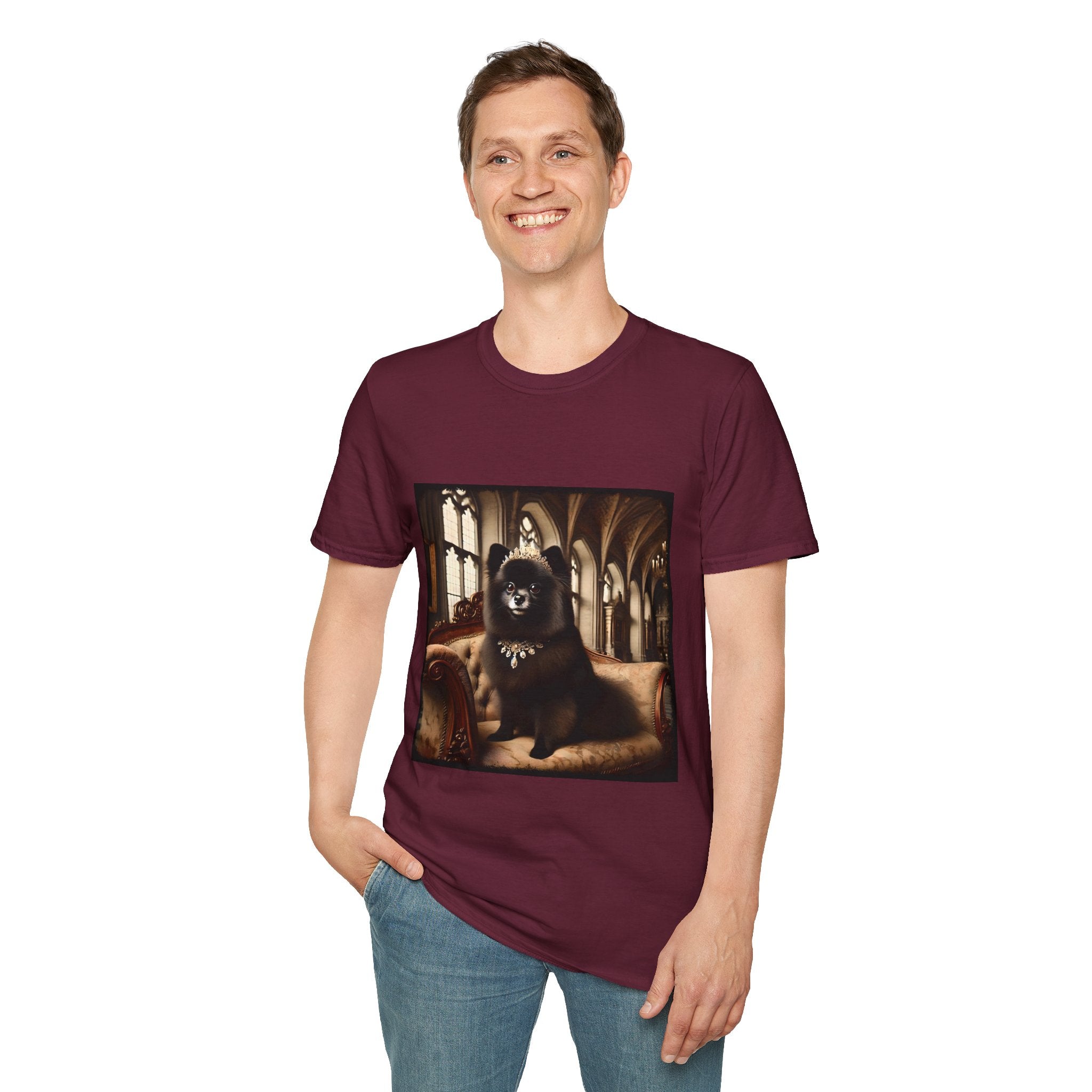 Pomeranian Posh Diva | Unisex Dog T-Shirt