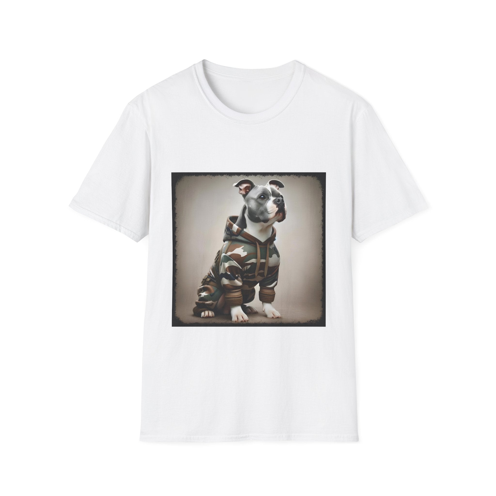 American Pit Bull Terrier Shirt | Camo Cutie Dog Lover Tee