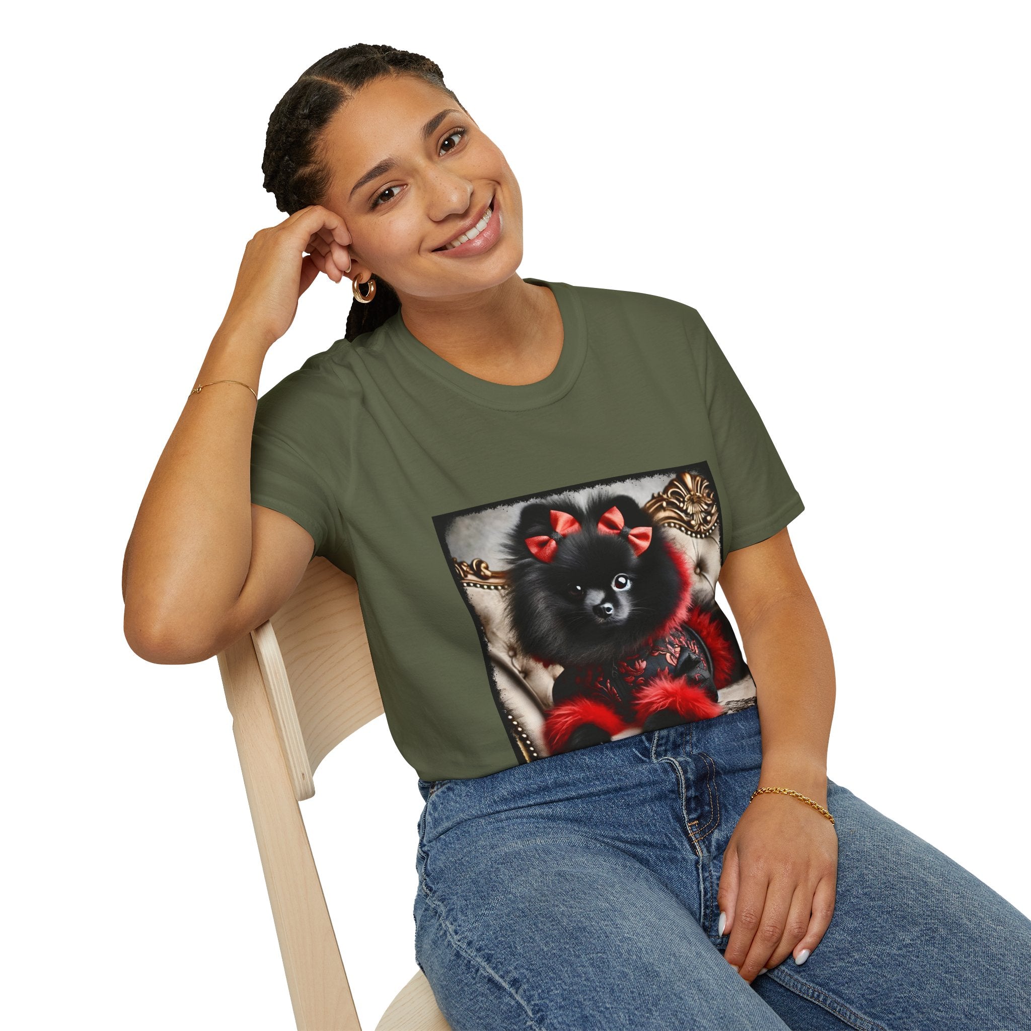 Pomeranian Posh Pupstar | Unisex Dog T-Shirt