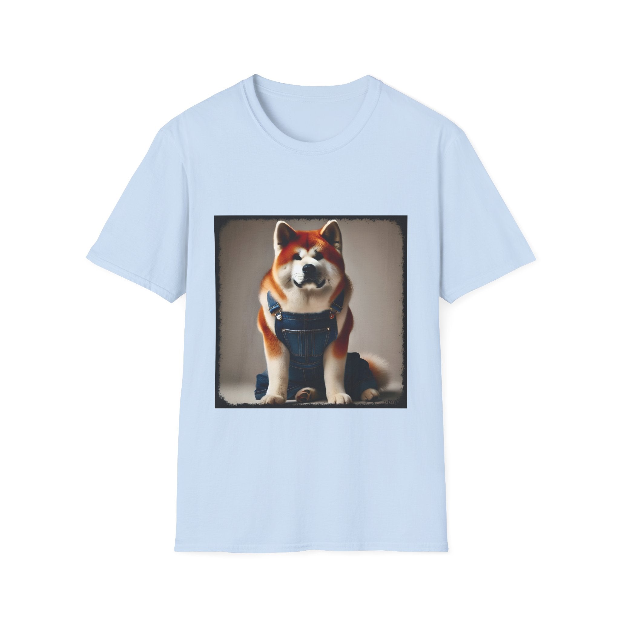 Akita Shirt | Denim Dude Dog Lover Tee
