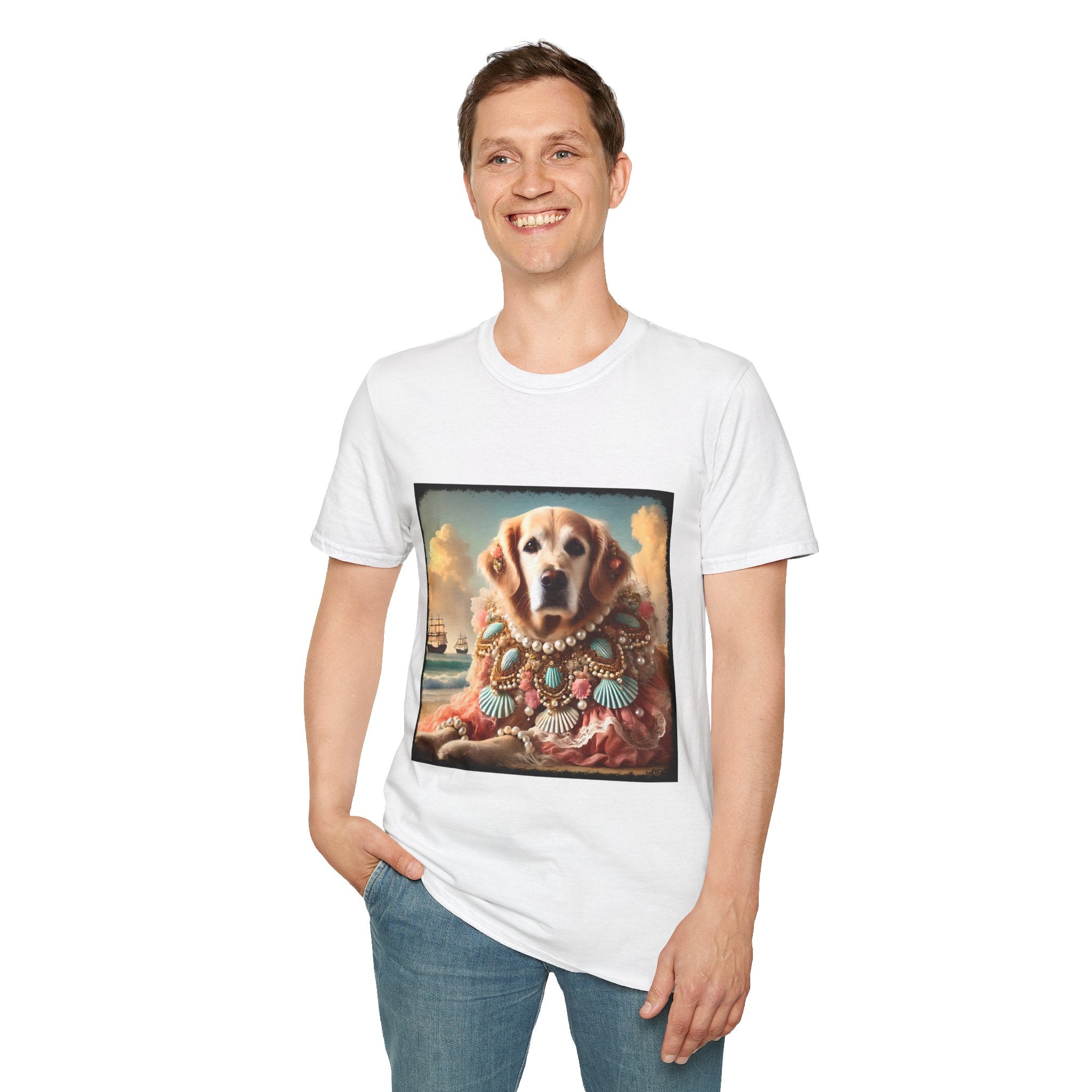 Golden Retriever Shirt | Beach Babe Dog Lover Tee