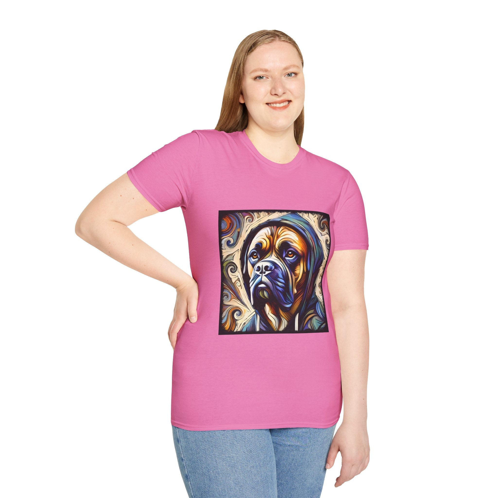 Bullmastiff Relaxed Swirl | Unisex Dog T-Shirt