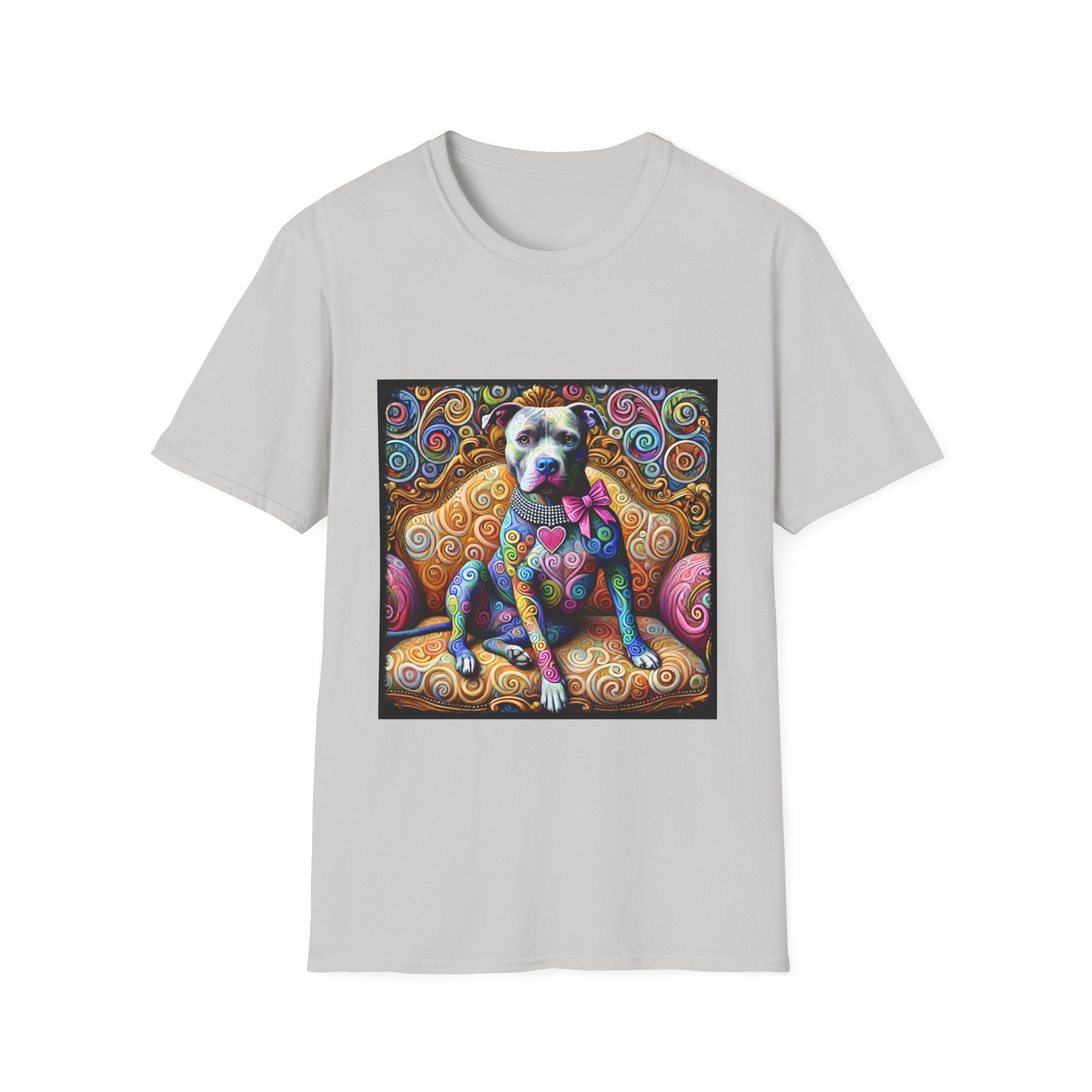 American Pit Bull Terrier Shirt | Love Swirl Dog Lover Tee