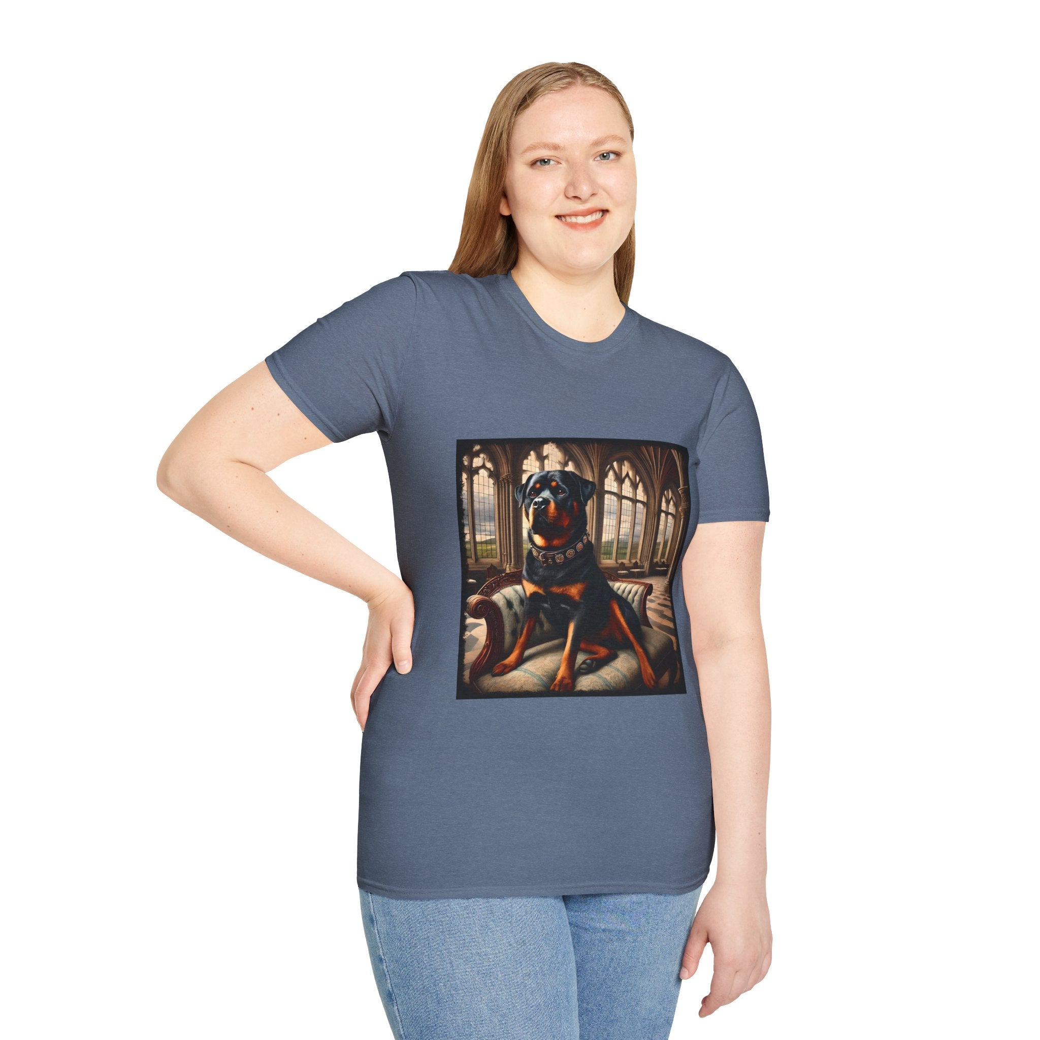 Rottweiler Poised Prince | Unisex Dog T-Shirt