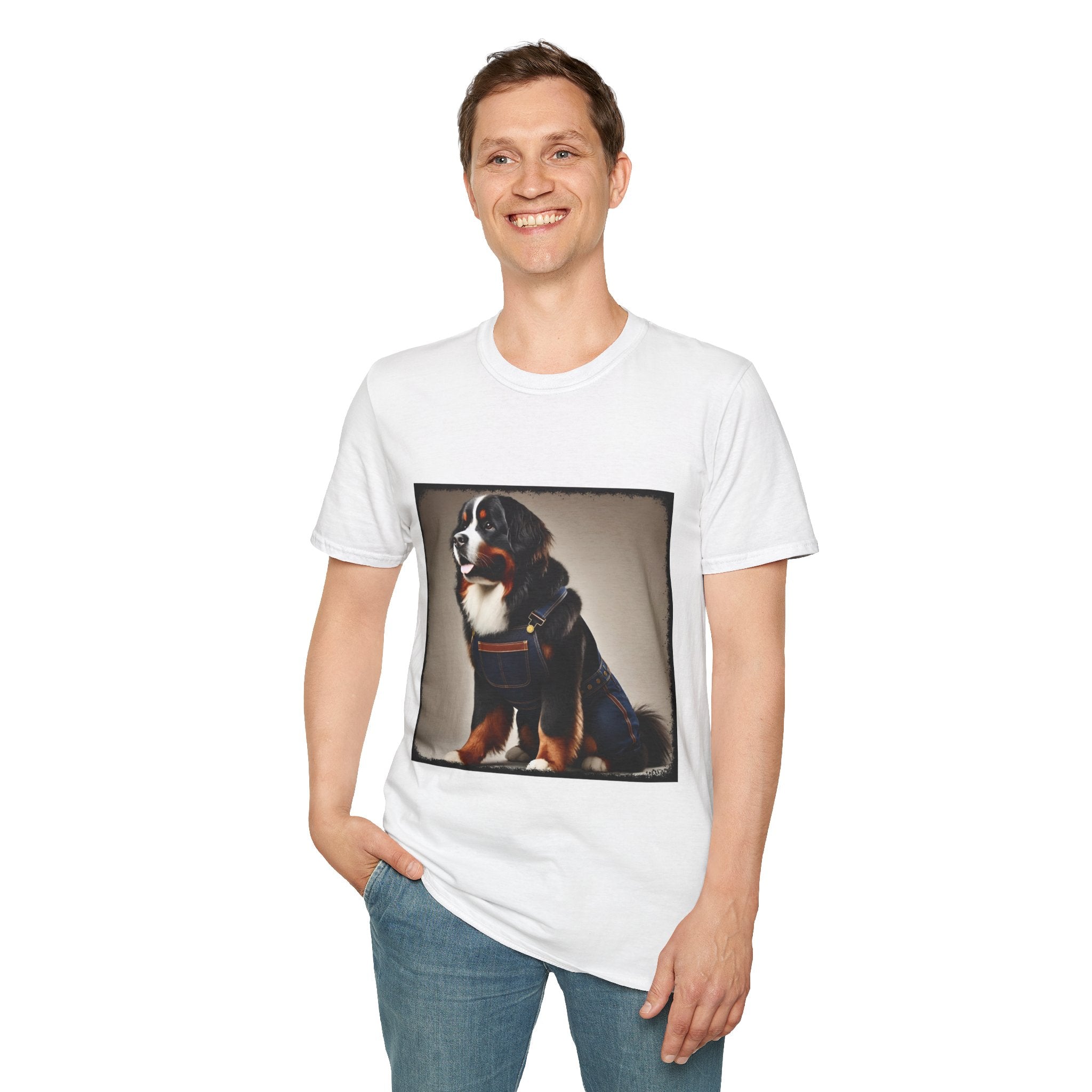 Bernese Mountain Dog Shirt | Denim Darling Dog Lover Tee