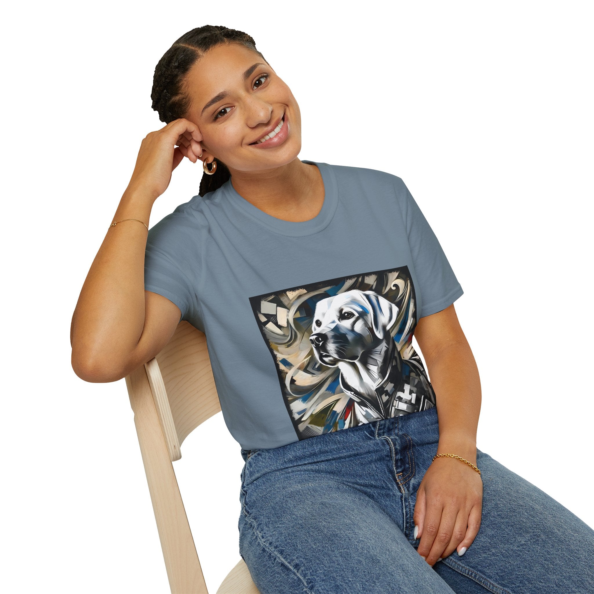 Labrador Retriever Bold Armor Classic | Unisex Dog T-Shirt