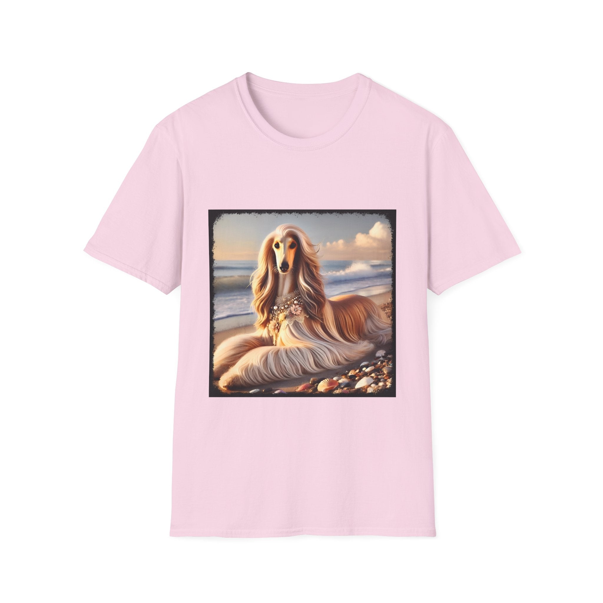 Afghan Hound Shirt | Seashell Sweetie Dog Lover Tee