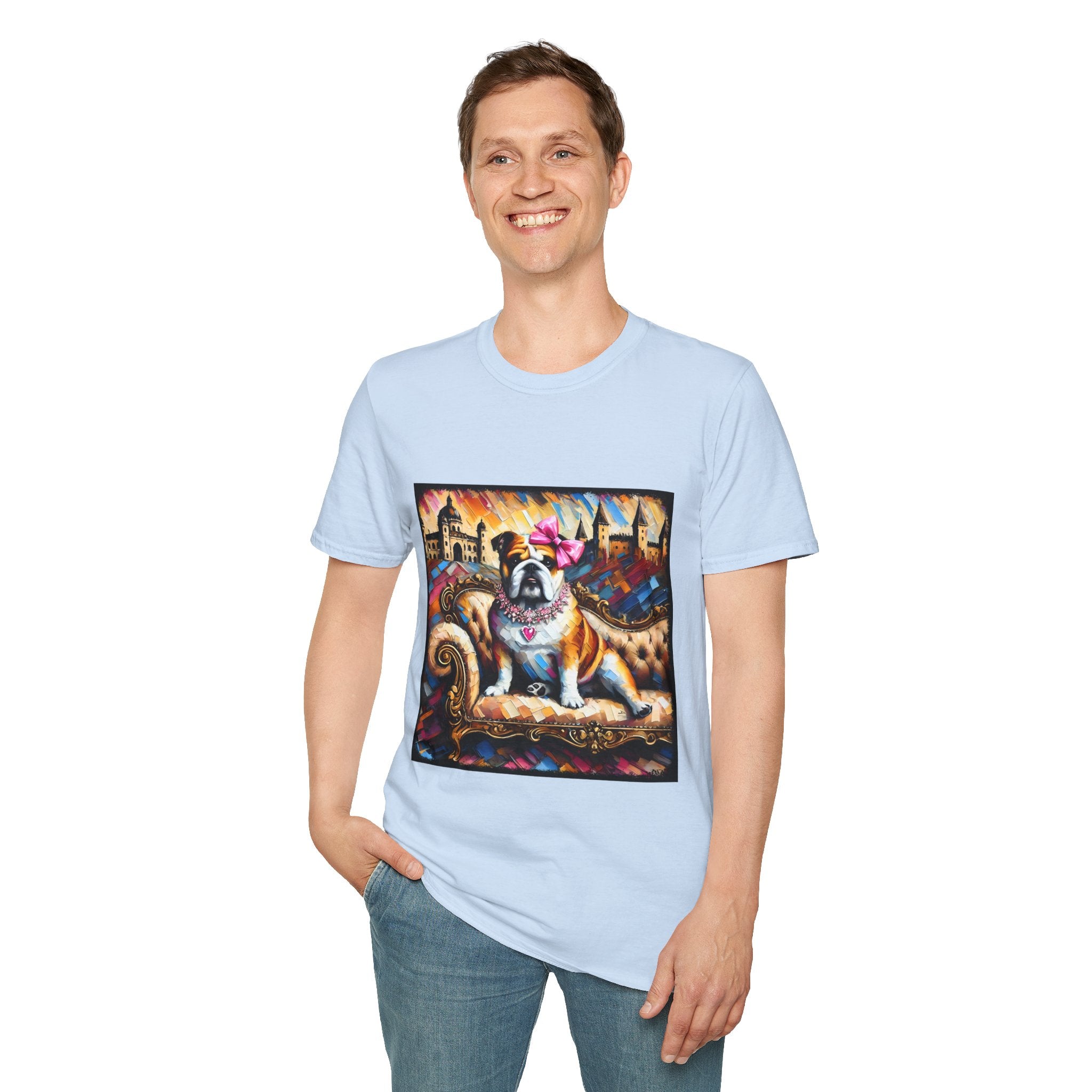 Bulldog Diamond Princess Classic | Unisex Dog T-Shirt
