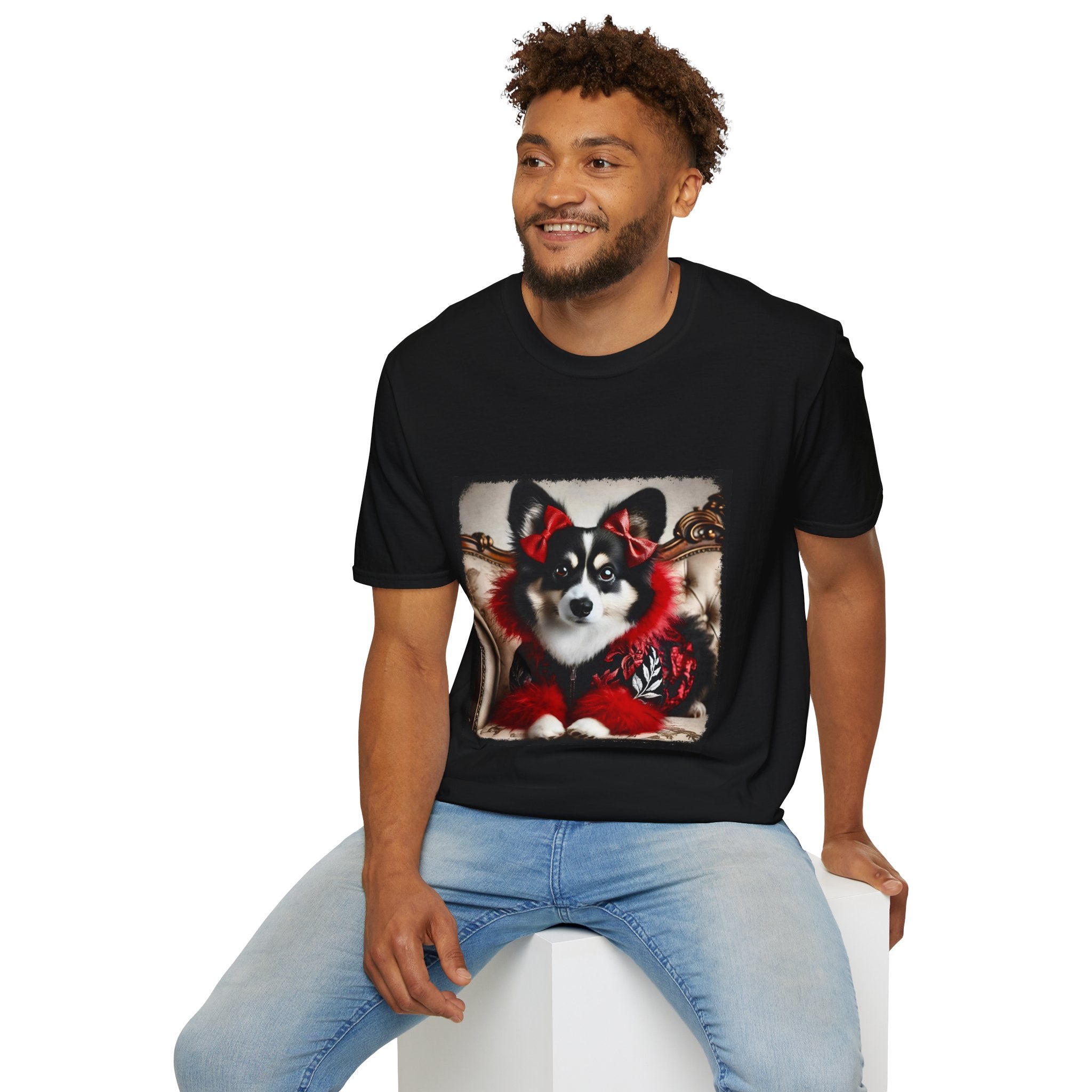 Pembroke Welsh Corgi Fancy Fluff | Unisex Dog T-Shirt