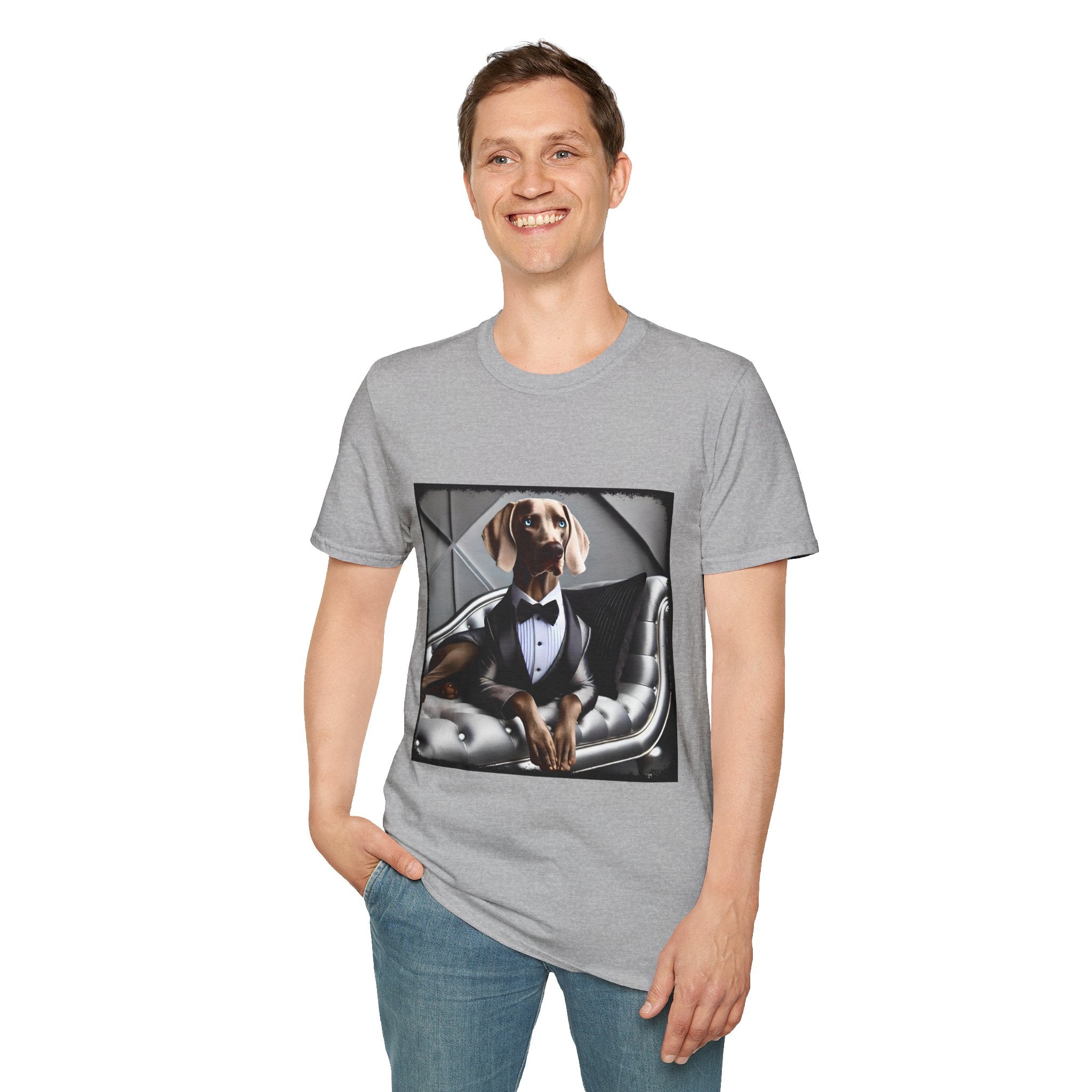 Weimaraner Silver Fox | Unisex Dog T-Shirt