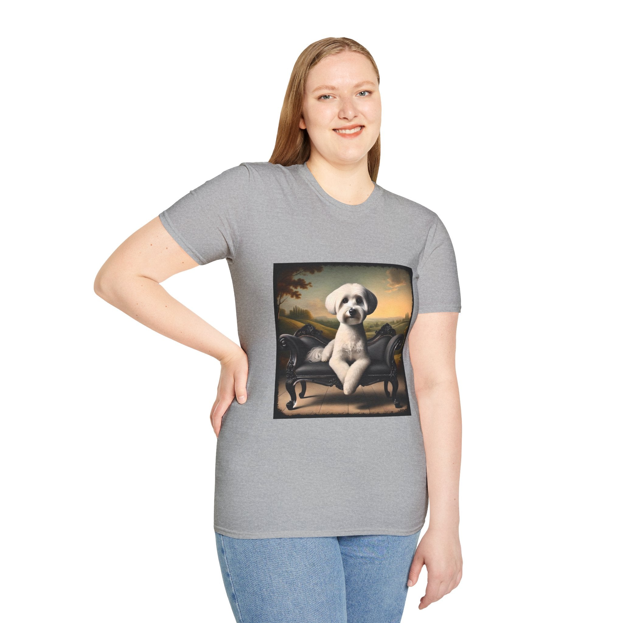 Havanese Posh Portrait |  Unisex Dog T-Shirt