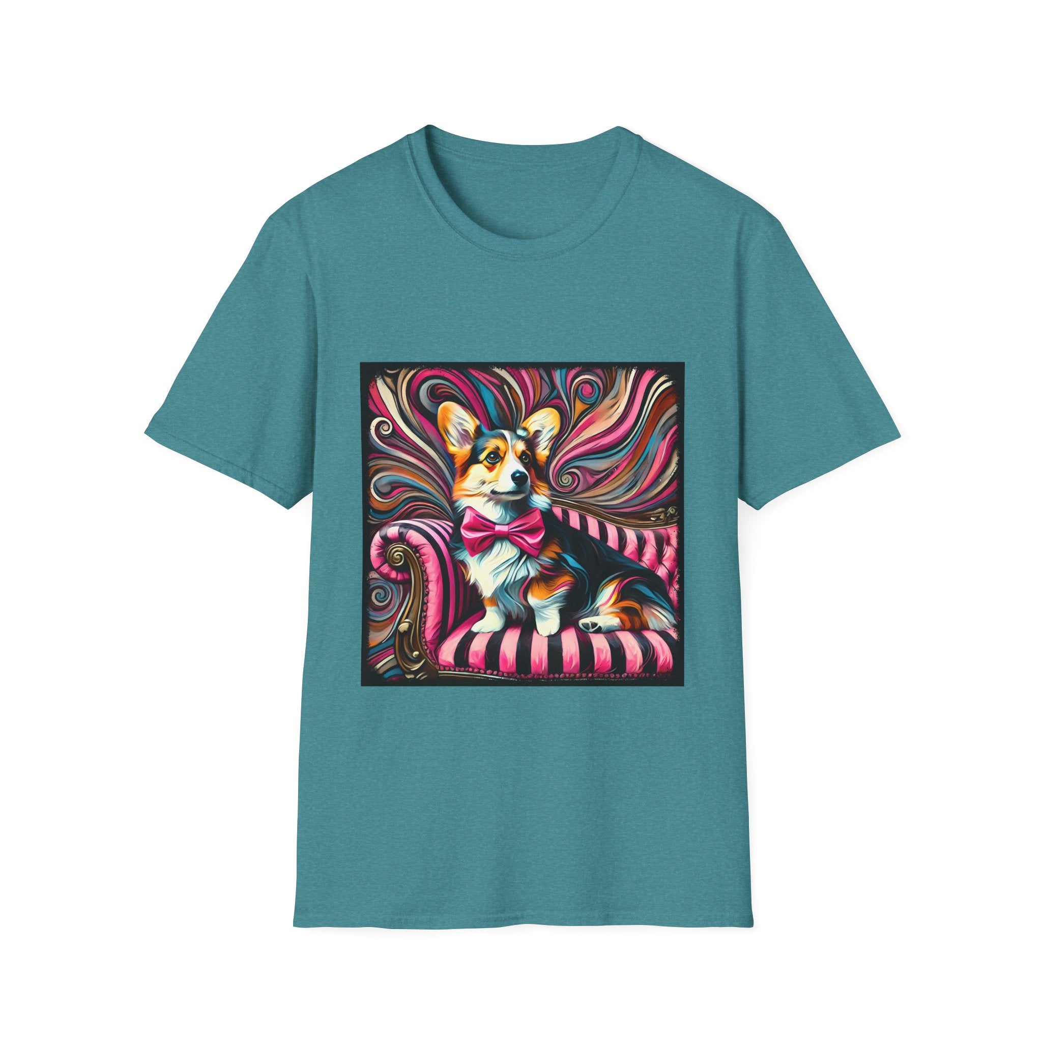 Pembroke Welsh Corgi Bold Rocker | Unisex Dog T-Shirt