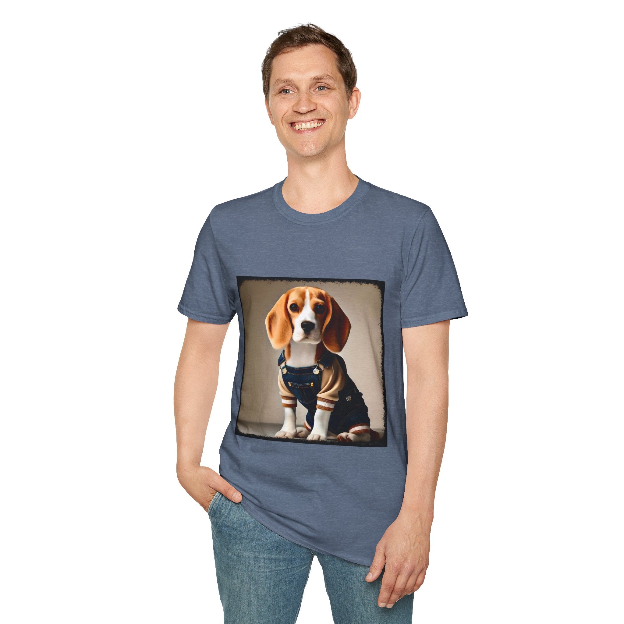 Beagle Denim Doll | Unisex Dog T-Shirt