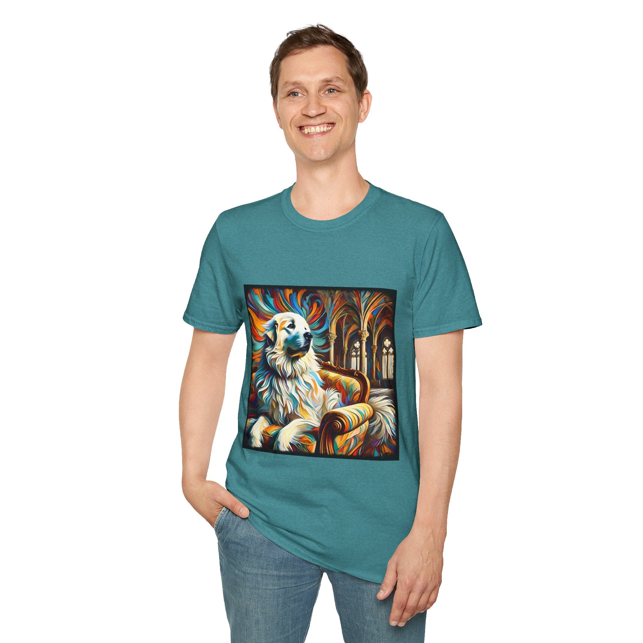 Great Pyrenees Bold Swirl | Unisex Dog T-Shirt