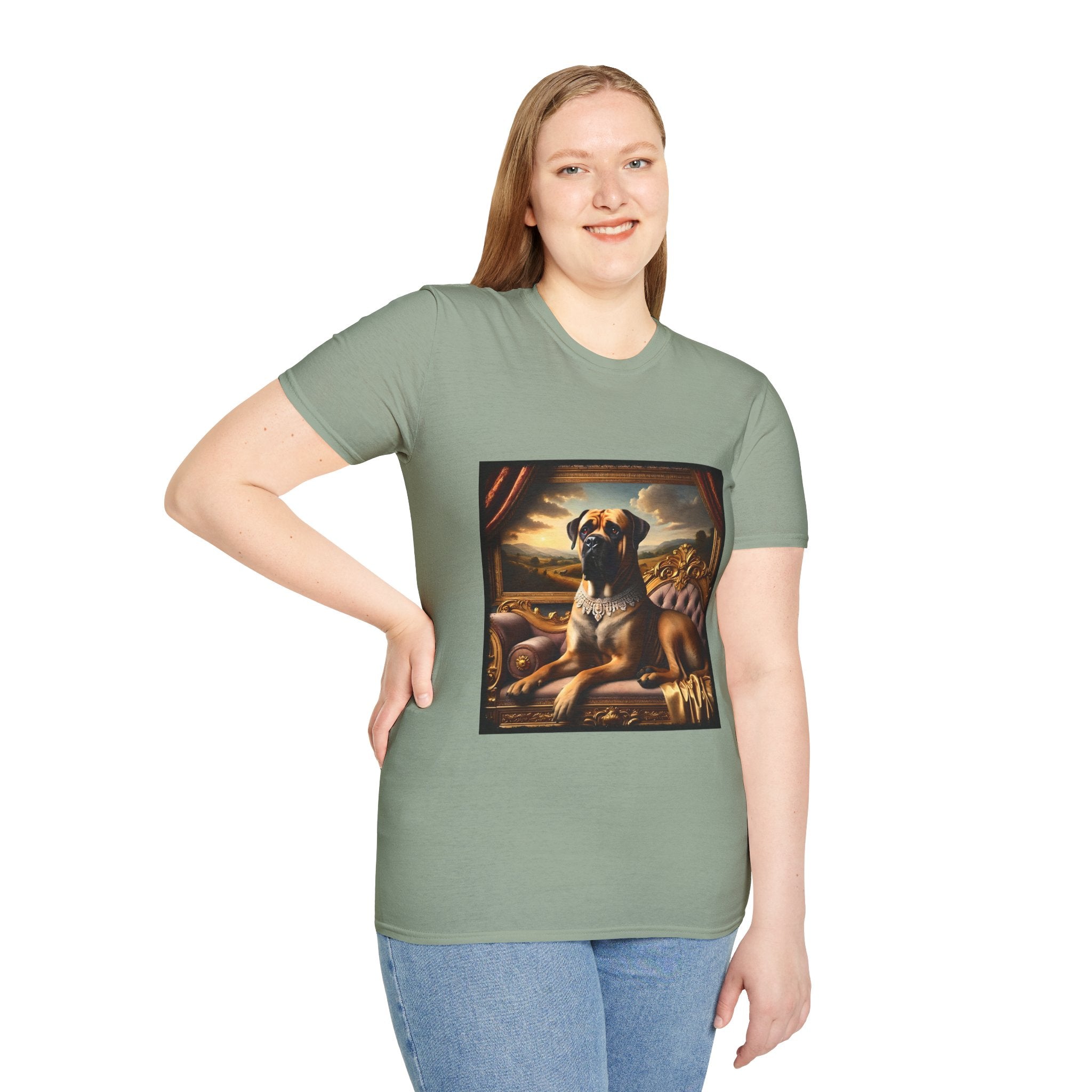 Bullmastiff Royal Princess | Unisex Dog T-Shirt