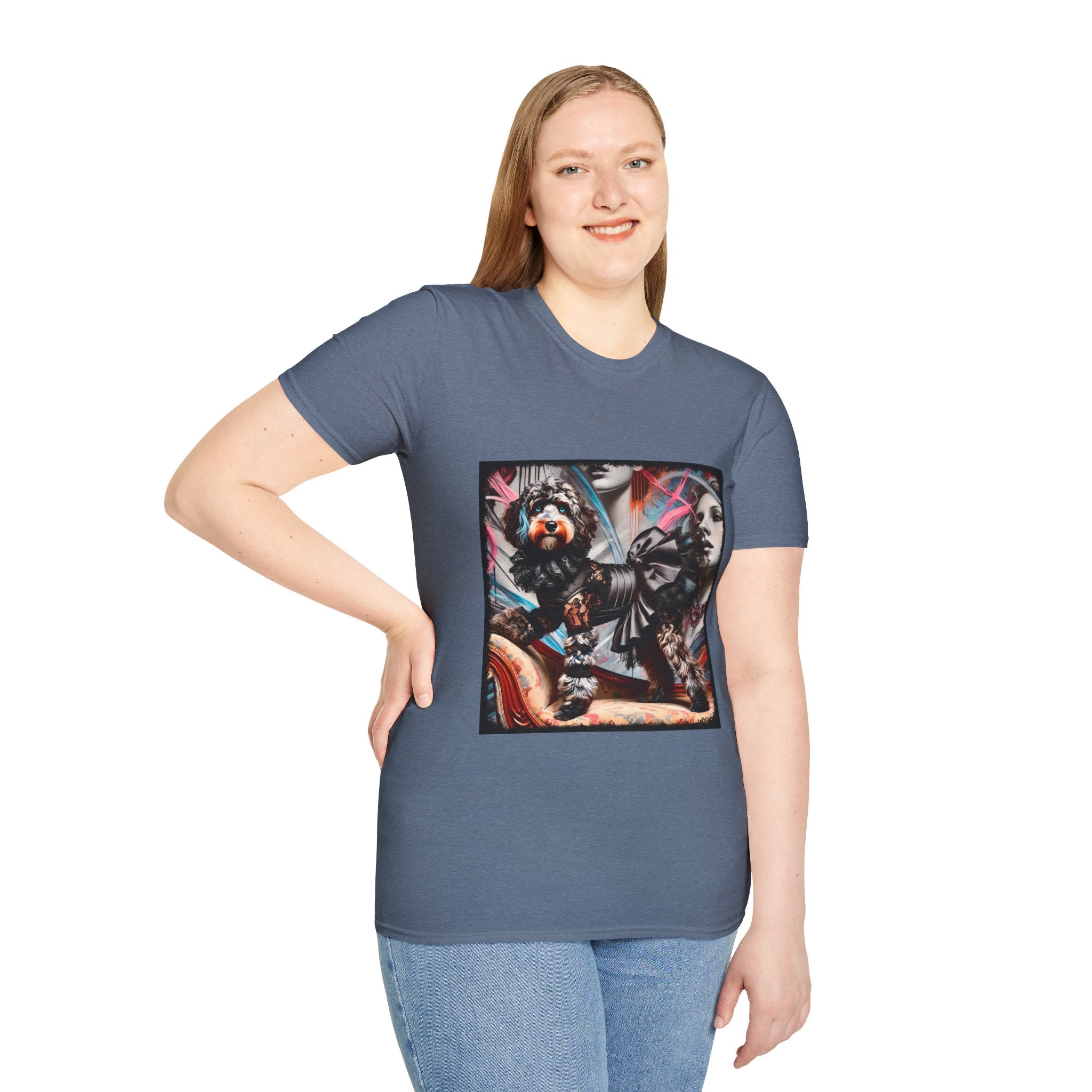 Aussiedoodle Rebel Rocker | Unisex Dog T-Shirt