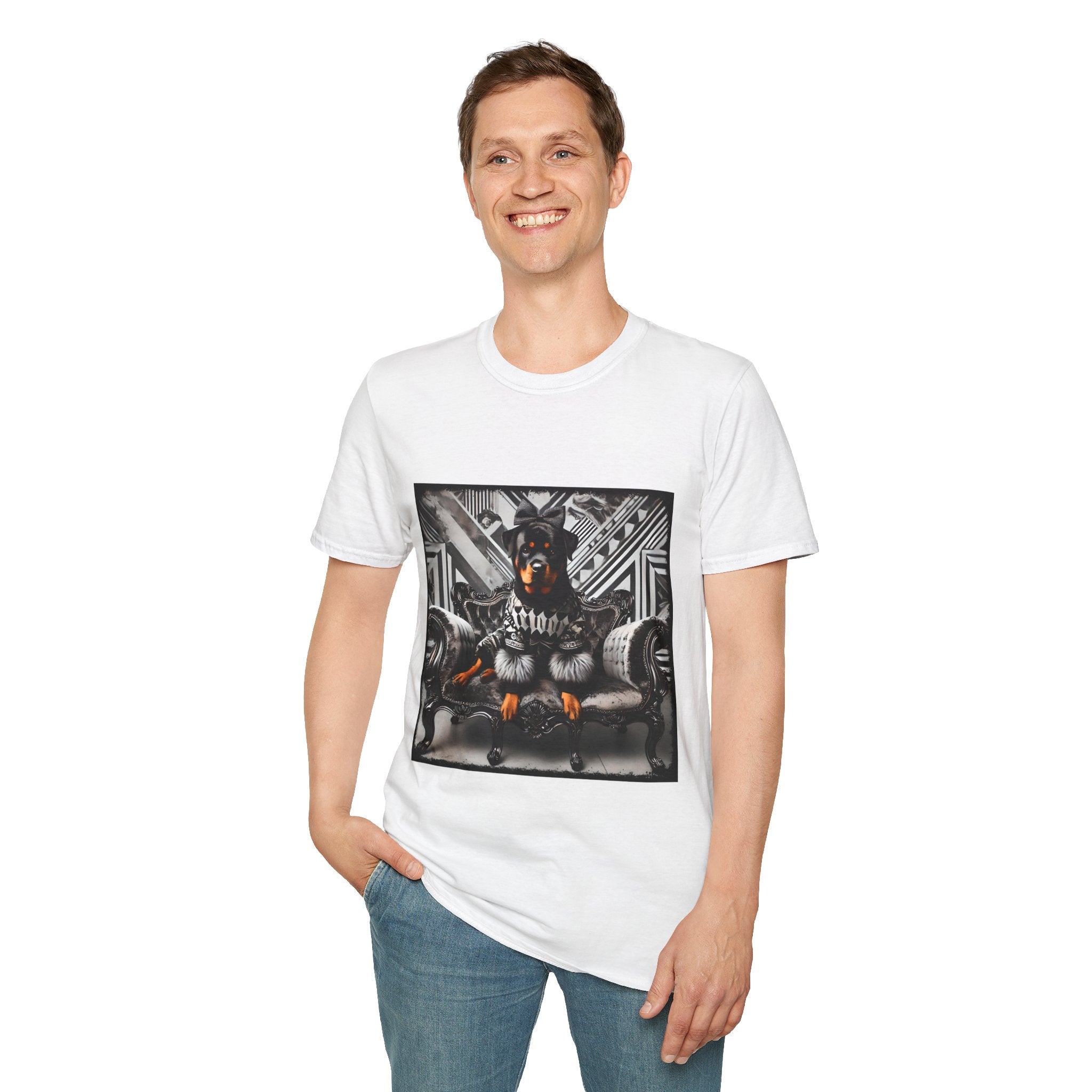 Rottweiler Modern Diva | Unisex Dog T-Shirt