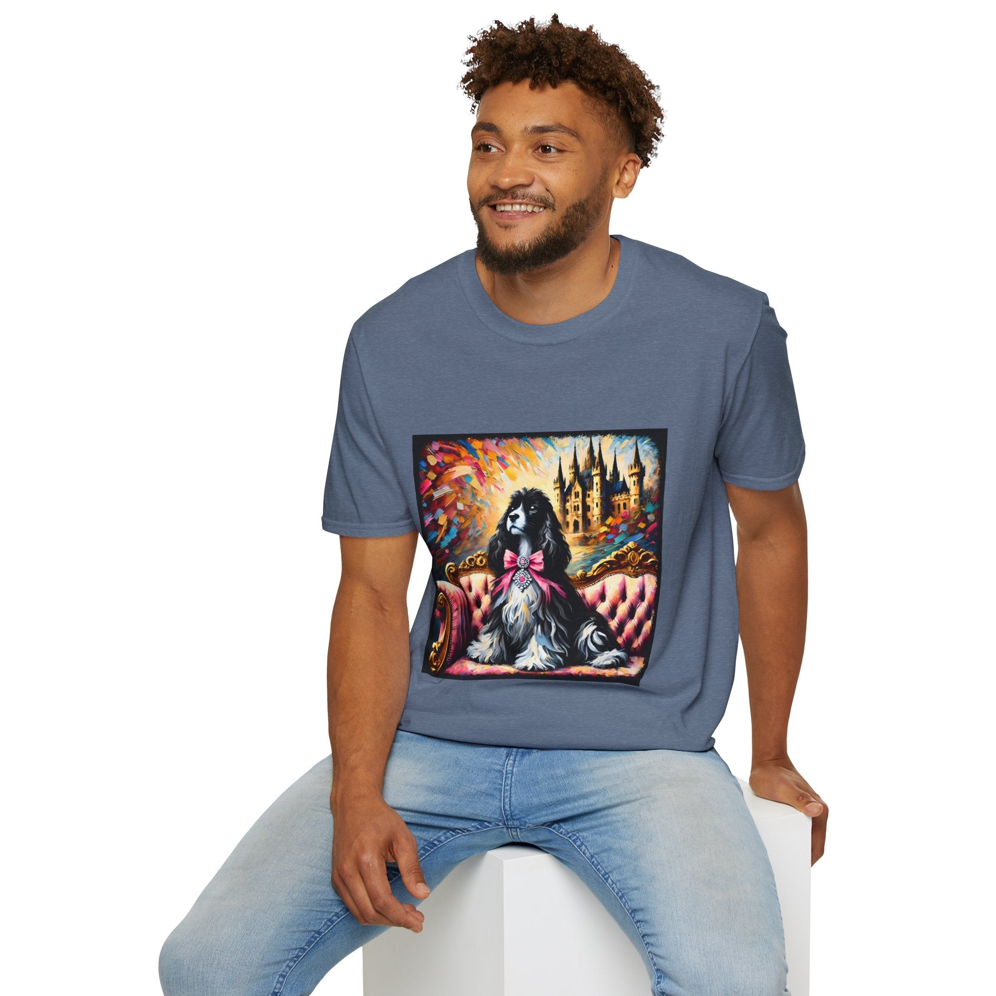 Cocker Spaniel Diamond Classic | Unisex Dog T-Shirt