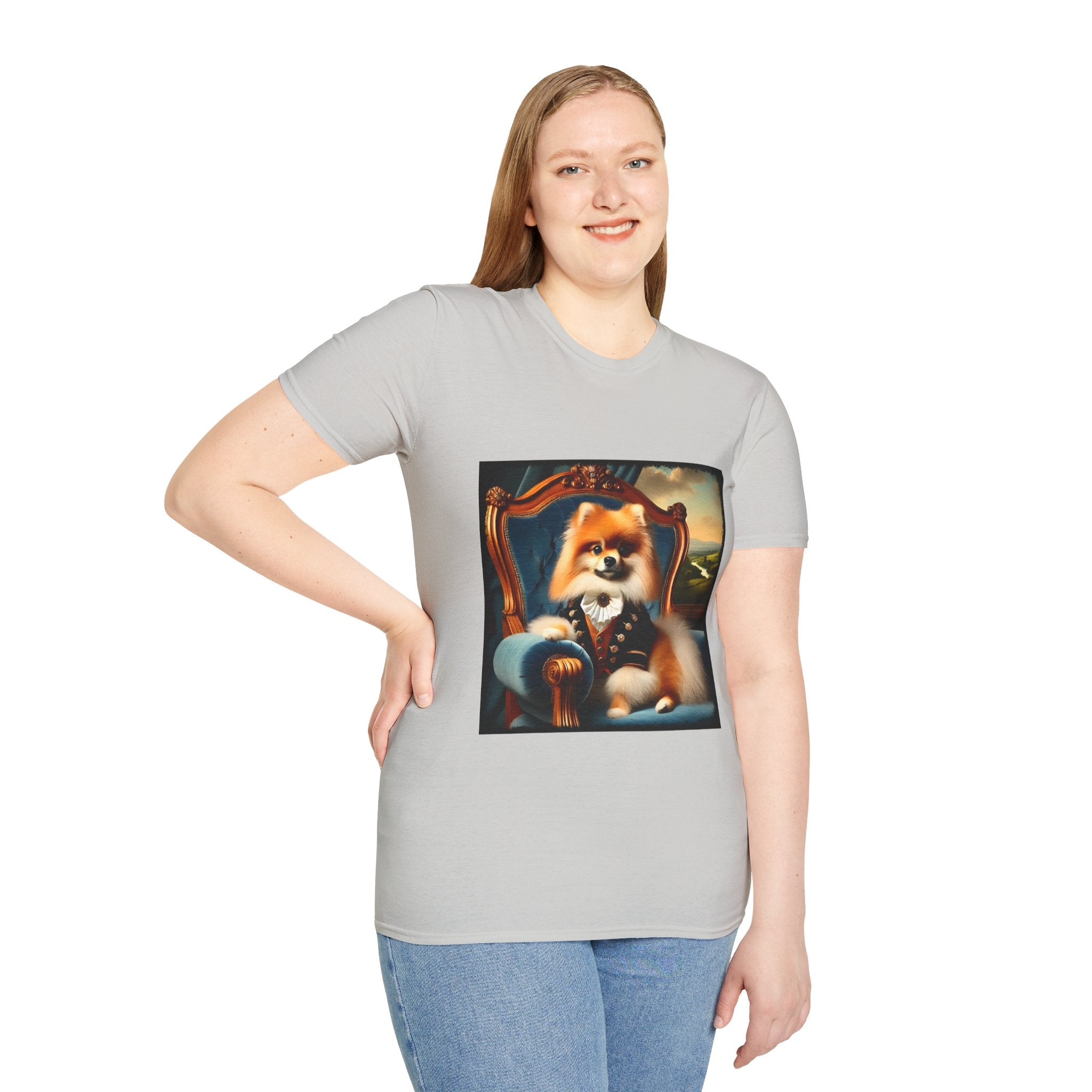 Pomeranian Polished Prince | Unisex Dog T-Shirt