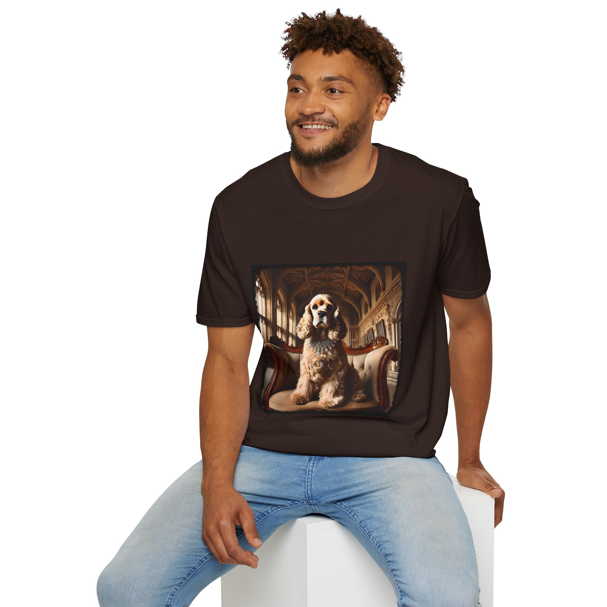 Cocker Spaniel Dashing Diva | Unisex Dog T-Shirt