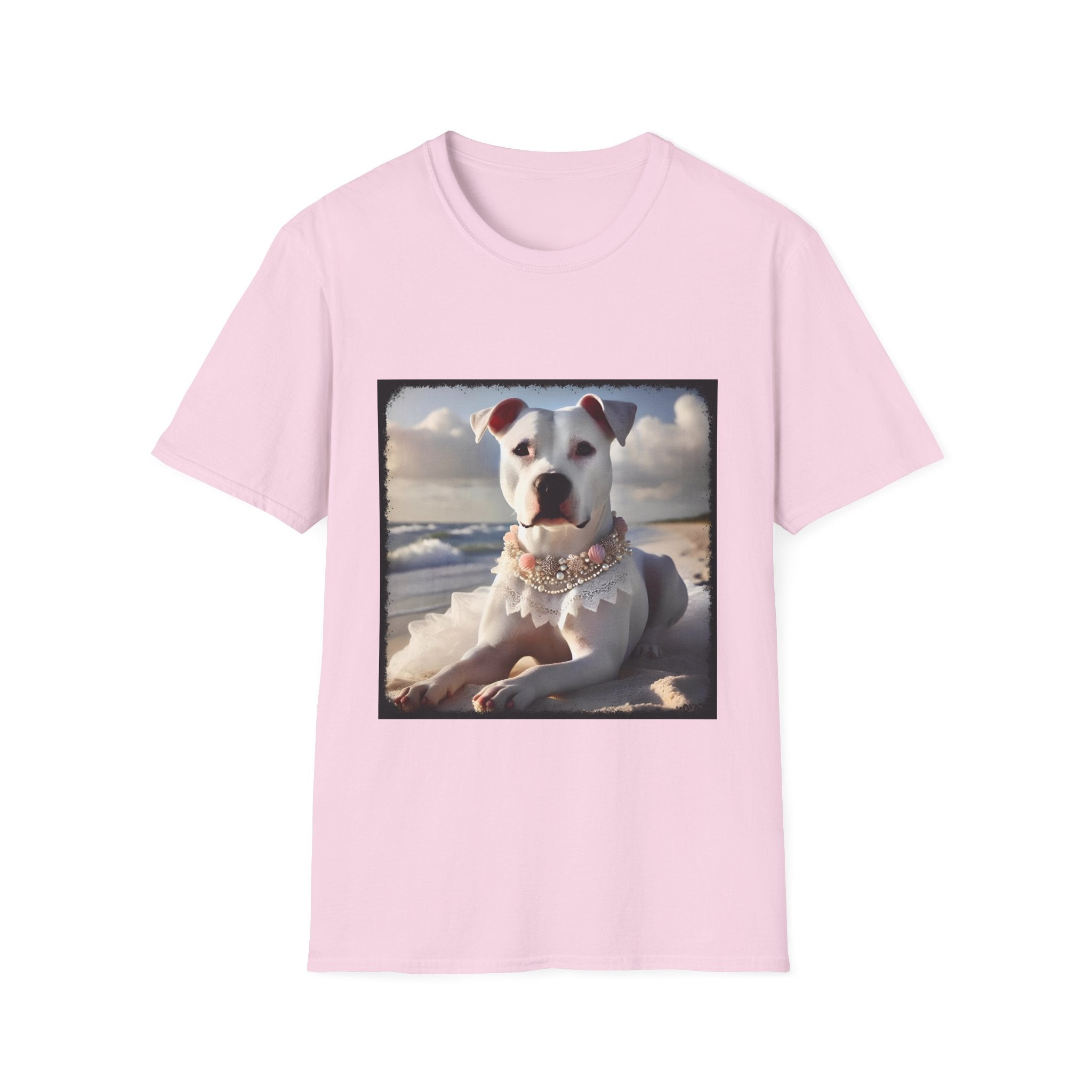 American Pit Bull Terrier Shirt | Seashell Sweetie Dog Lover Tee