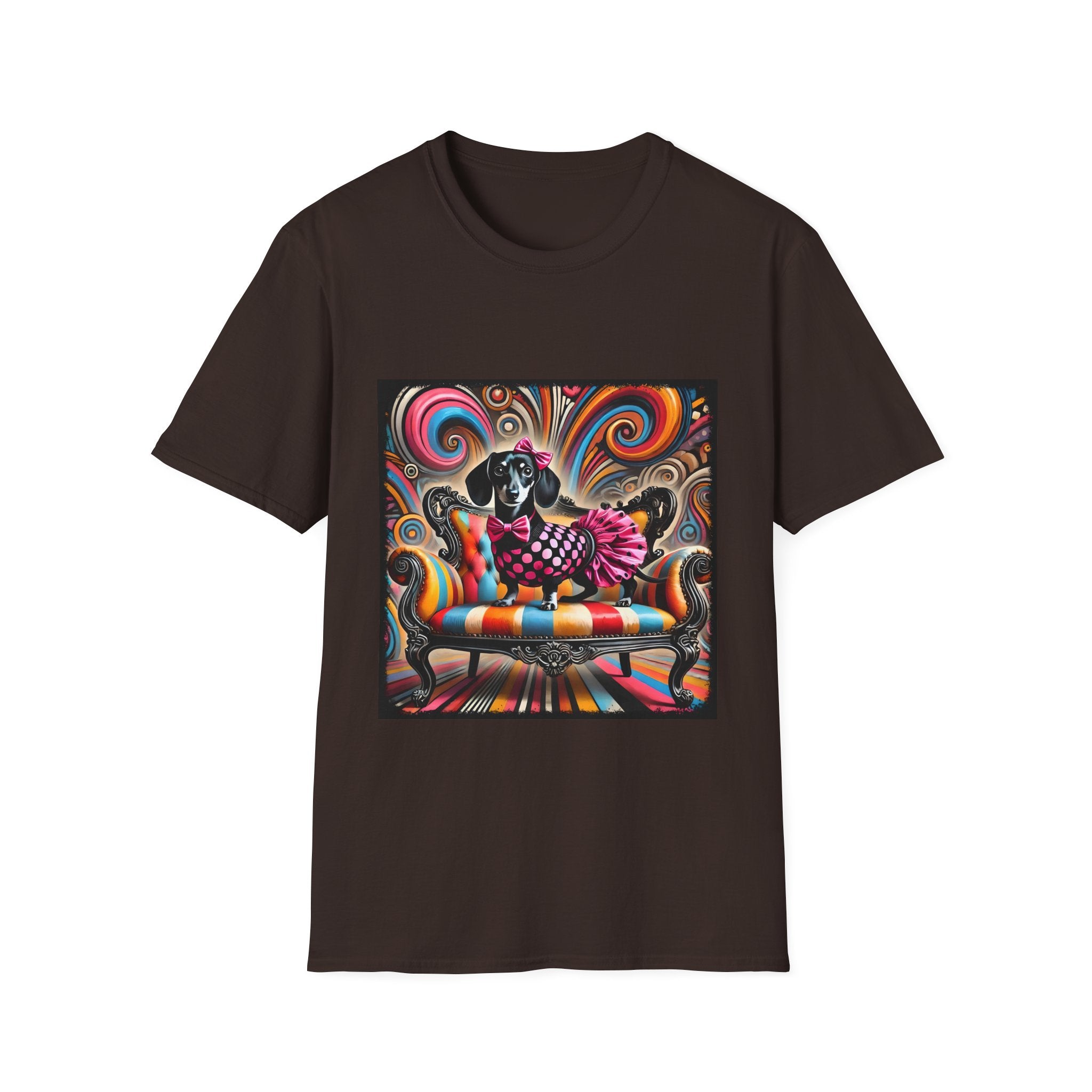 Dachshund Polka Dot Diva | Unisex Dog T-Shirt