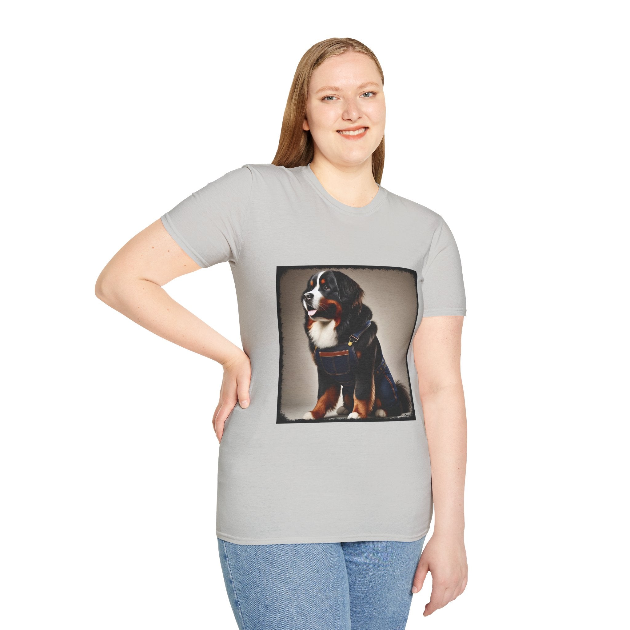Bernese Mountain Dog Shirt | Denim Darling Dog Lover Tee