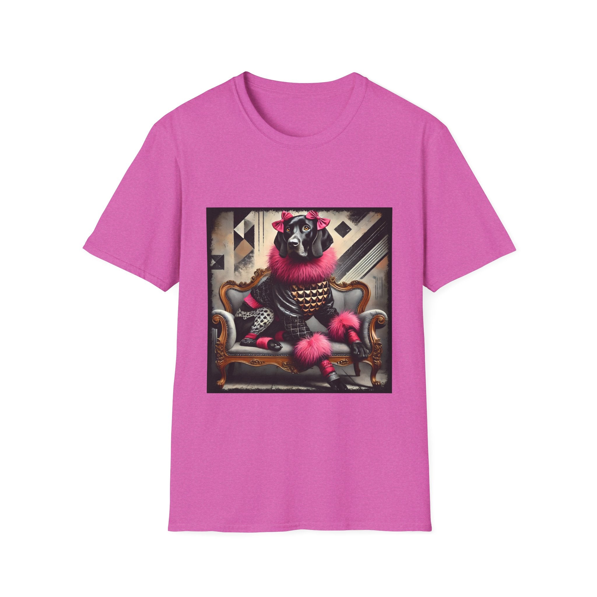 German Shorthaired Pointer Chic Rocker | Unisex Dog T-Shirt