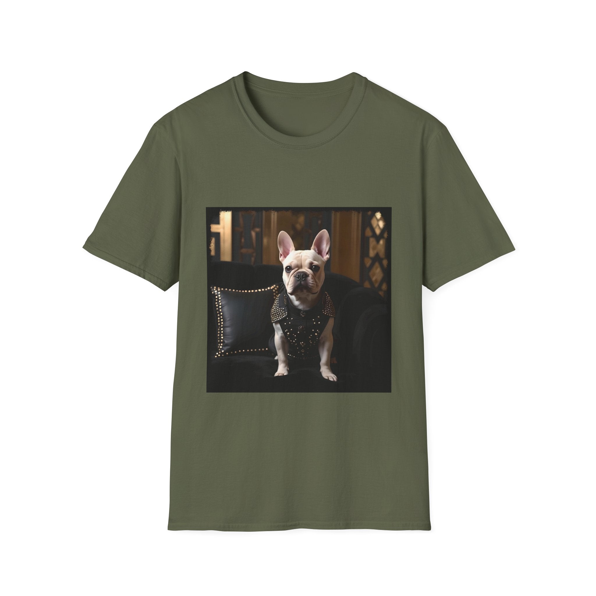 French Bulldog Shirt | Leather Outlaw Dog Lover Tee