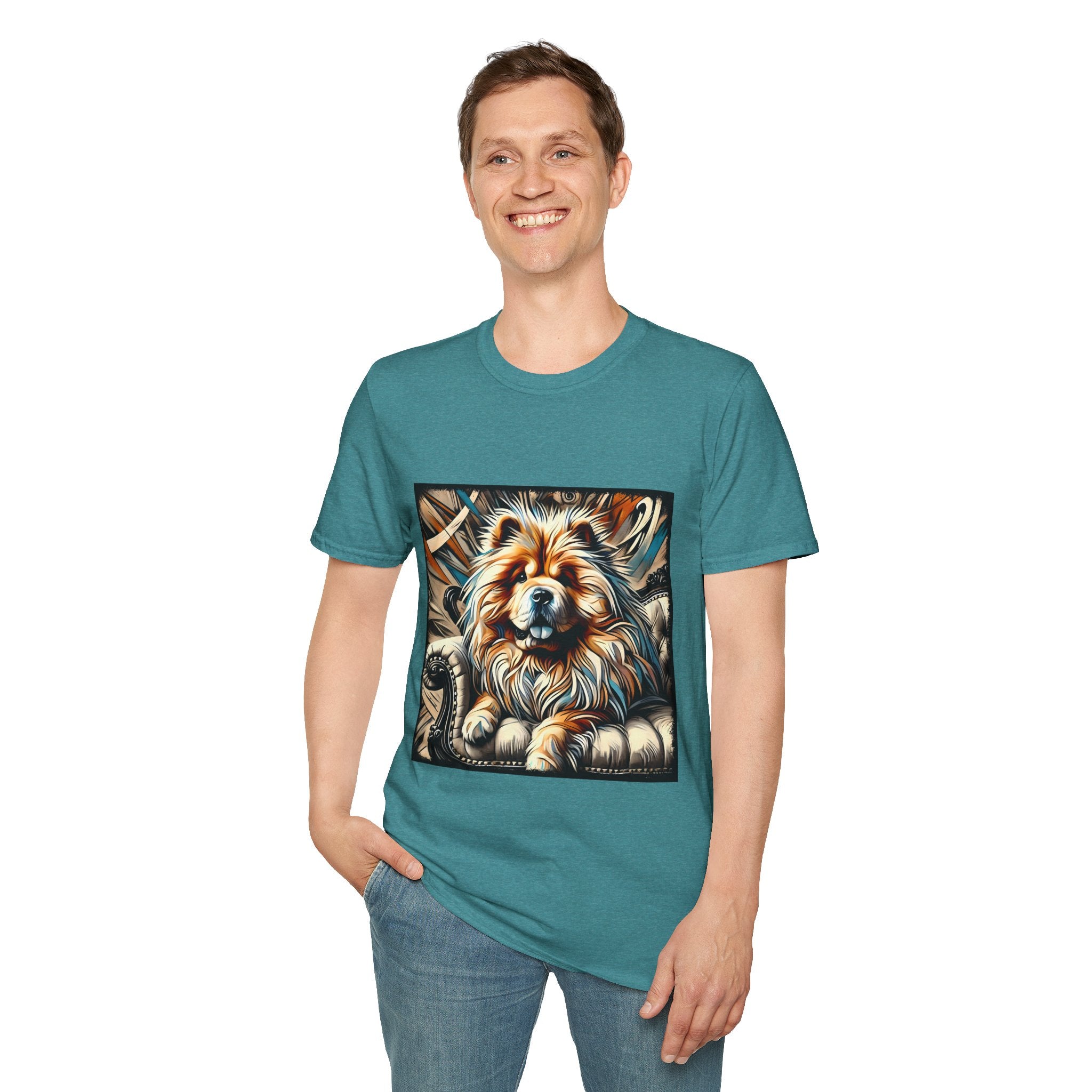 Chow Chow Warm Rebel | Unisex Dog T-Shirt