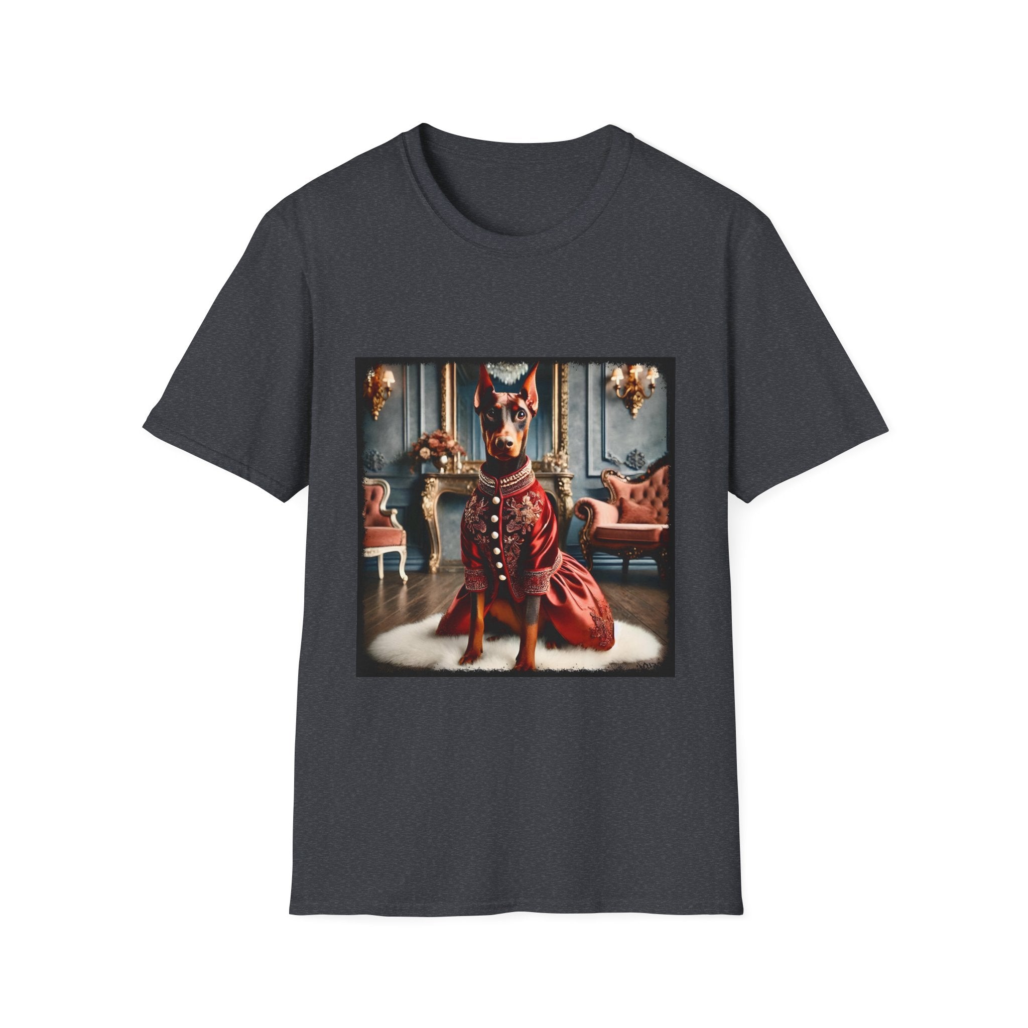Doberman Pinscher Crimson Cutie | Unisex Dog T-Shirt