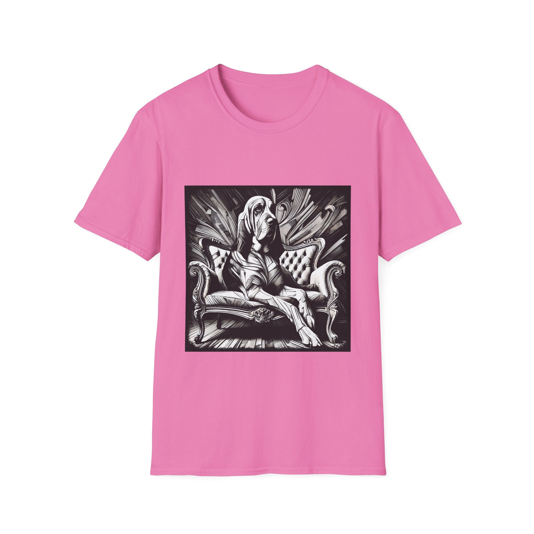 Bloodhound B&W Bold | Unisex Dog T-Shirt