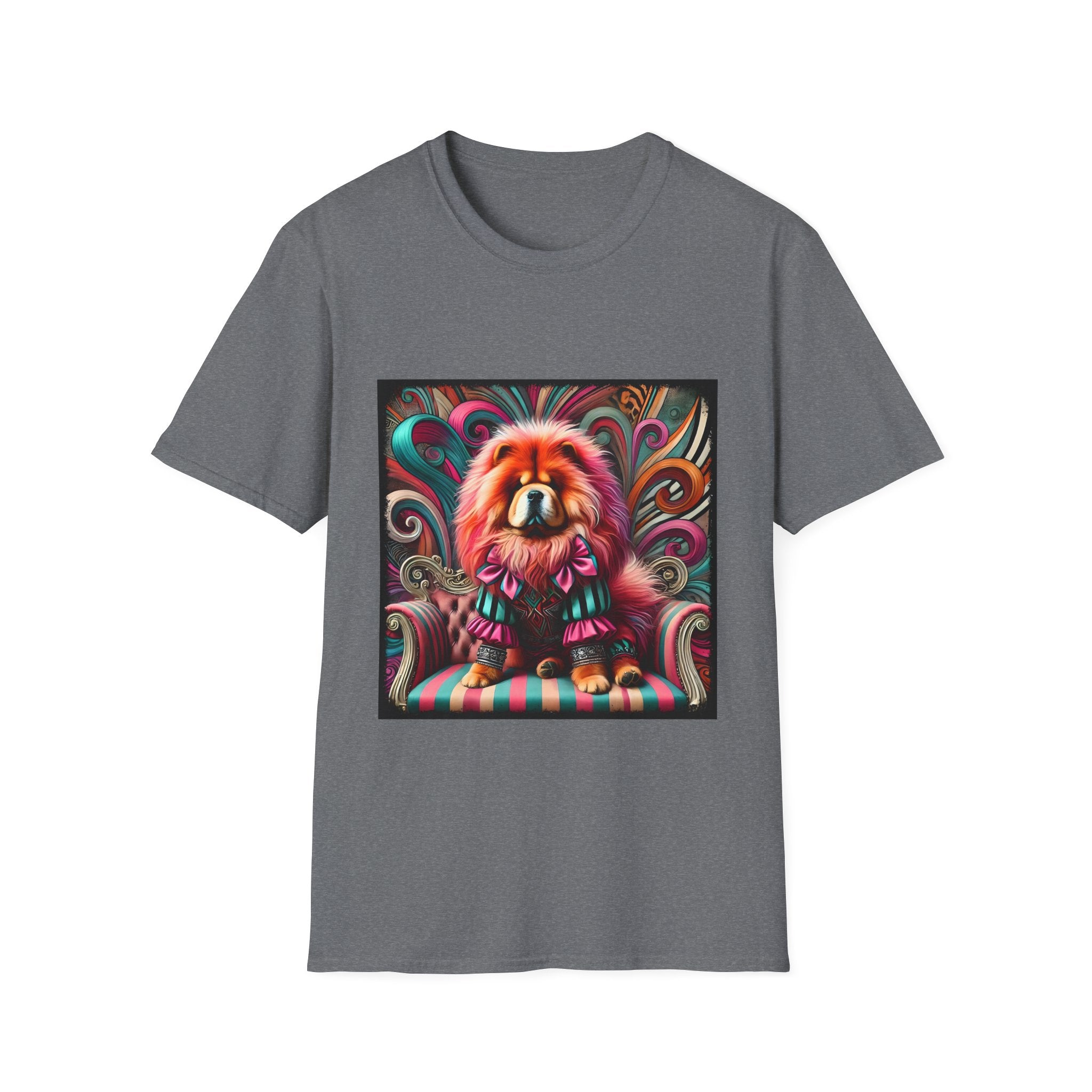 Chow Chow Pink Rocker | Unisex Dog T-Shirt