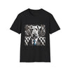 Airedale Terrier Shirt | B&W Bold Eyes Dog Lover Tee