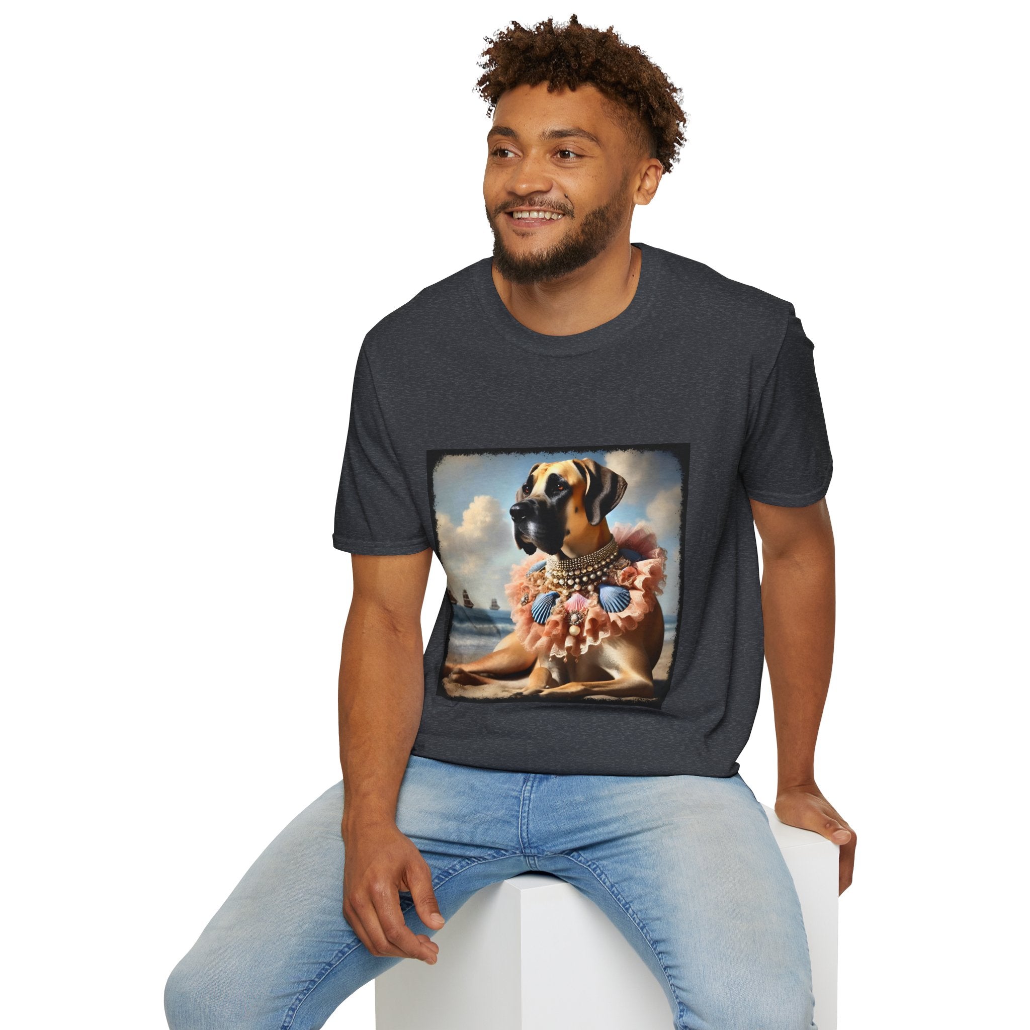 Great Dane Seaside Queen | Unisex Dog T-Shirt