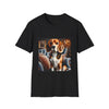 Beagle Poised Portrait | Unisex Dog T-Shirt