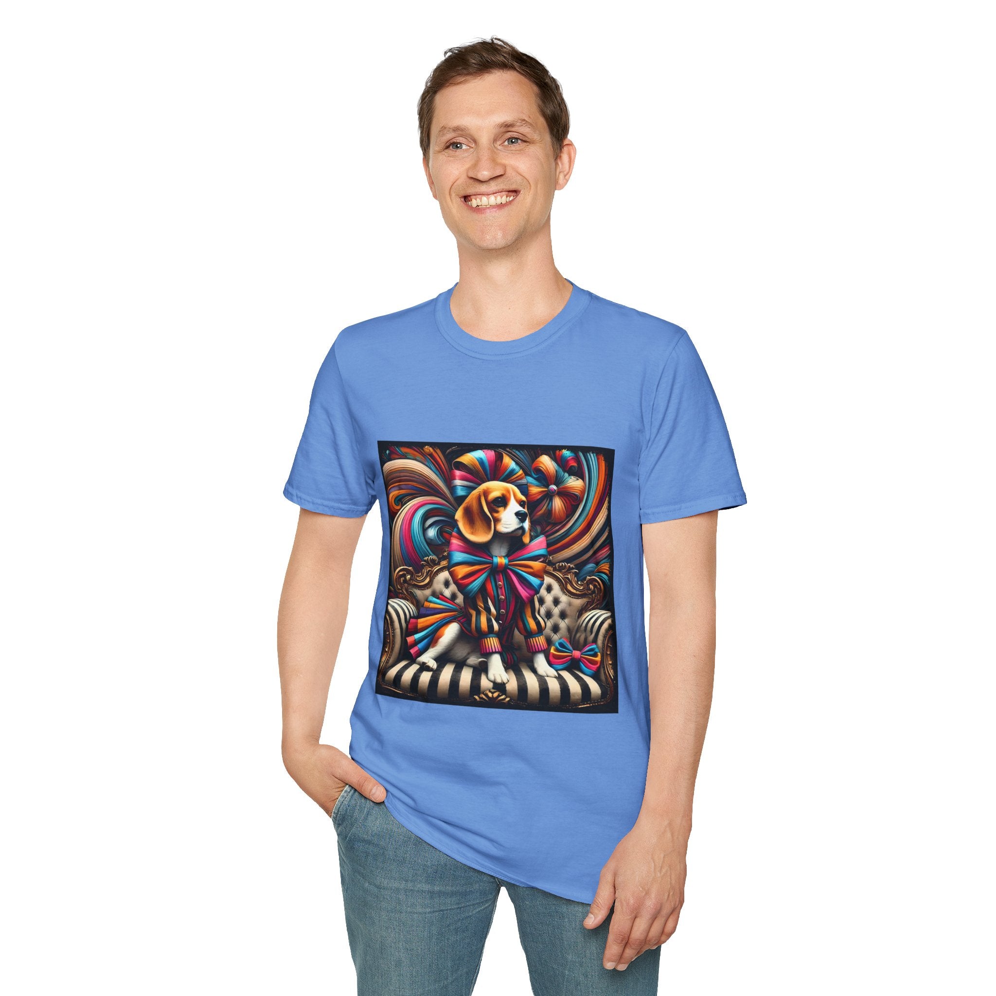 Beagle Vibrant Bold | Unisex Dog T-Shirt