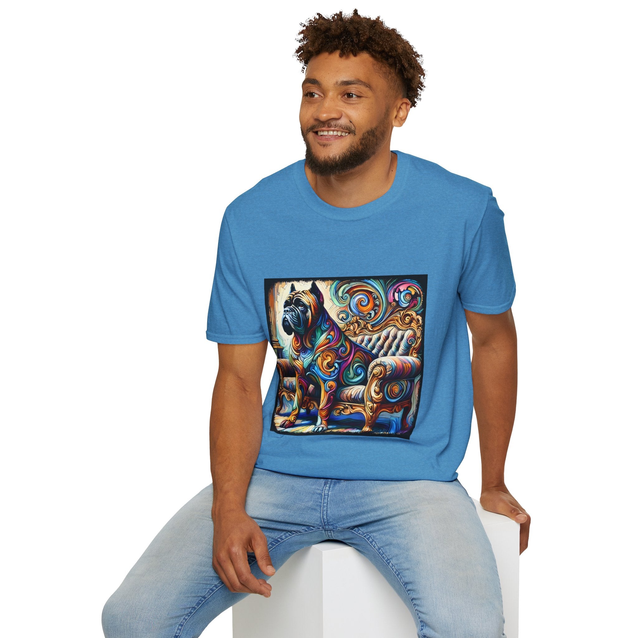 Cane Corso Bold Swirl | Unisex Dog T-Shirt