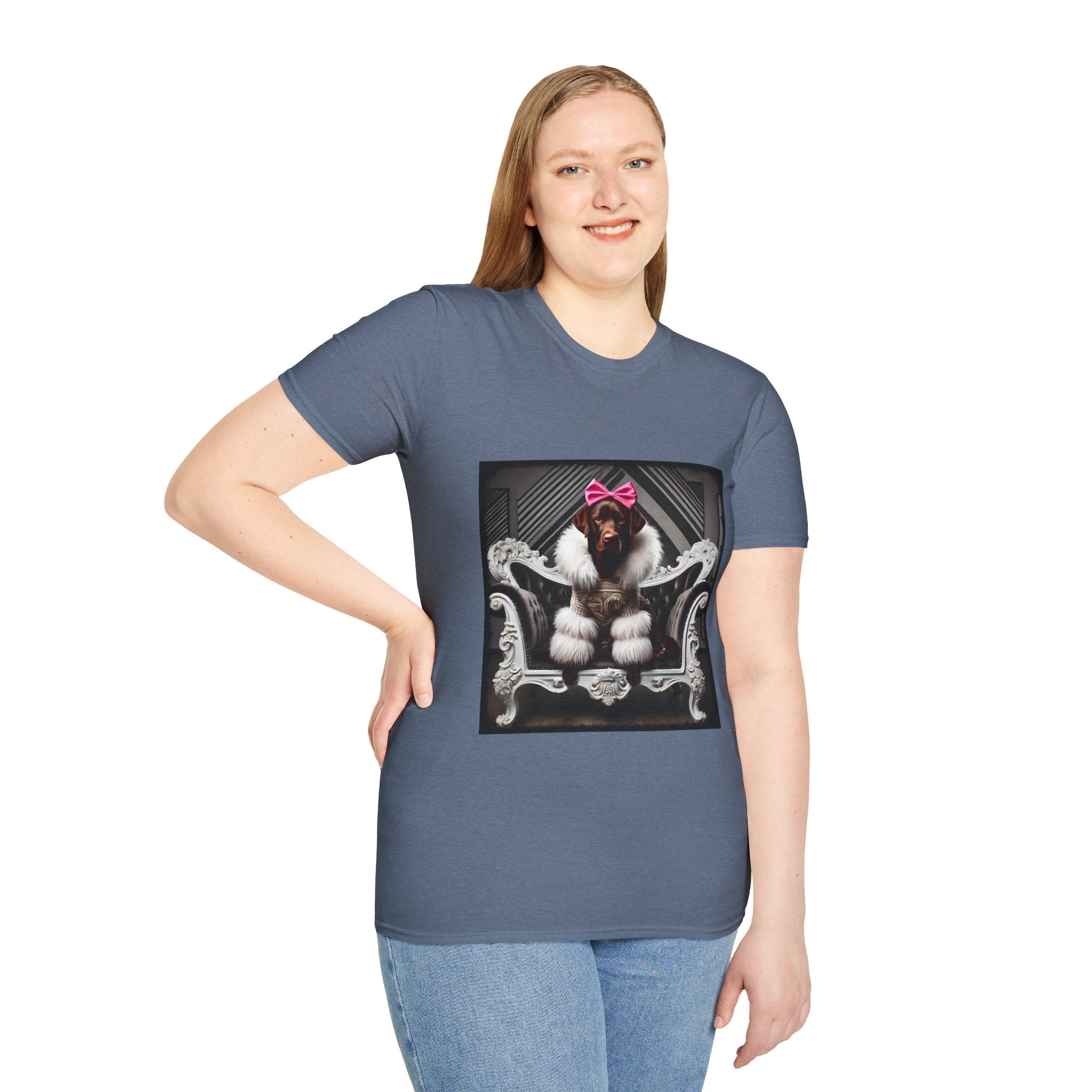 Labrador Retriever Chic Rocker | Unisex Dog T-Shirt