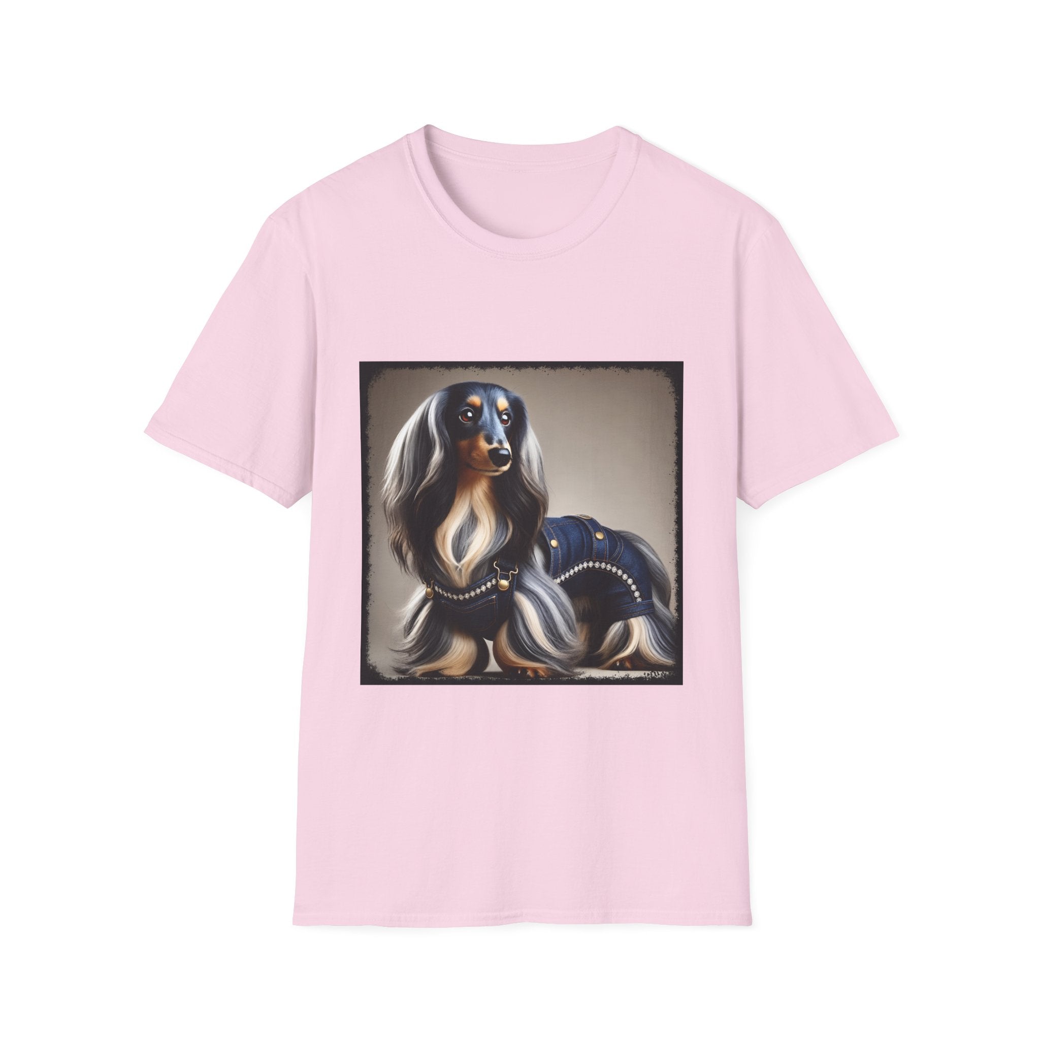 Dachshund Shirt | Denim Diva Dog Lover Tee