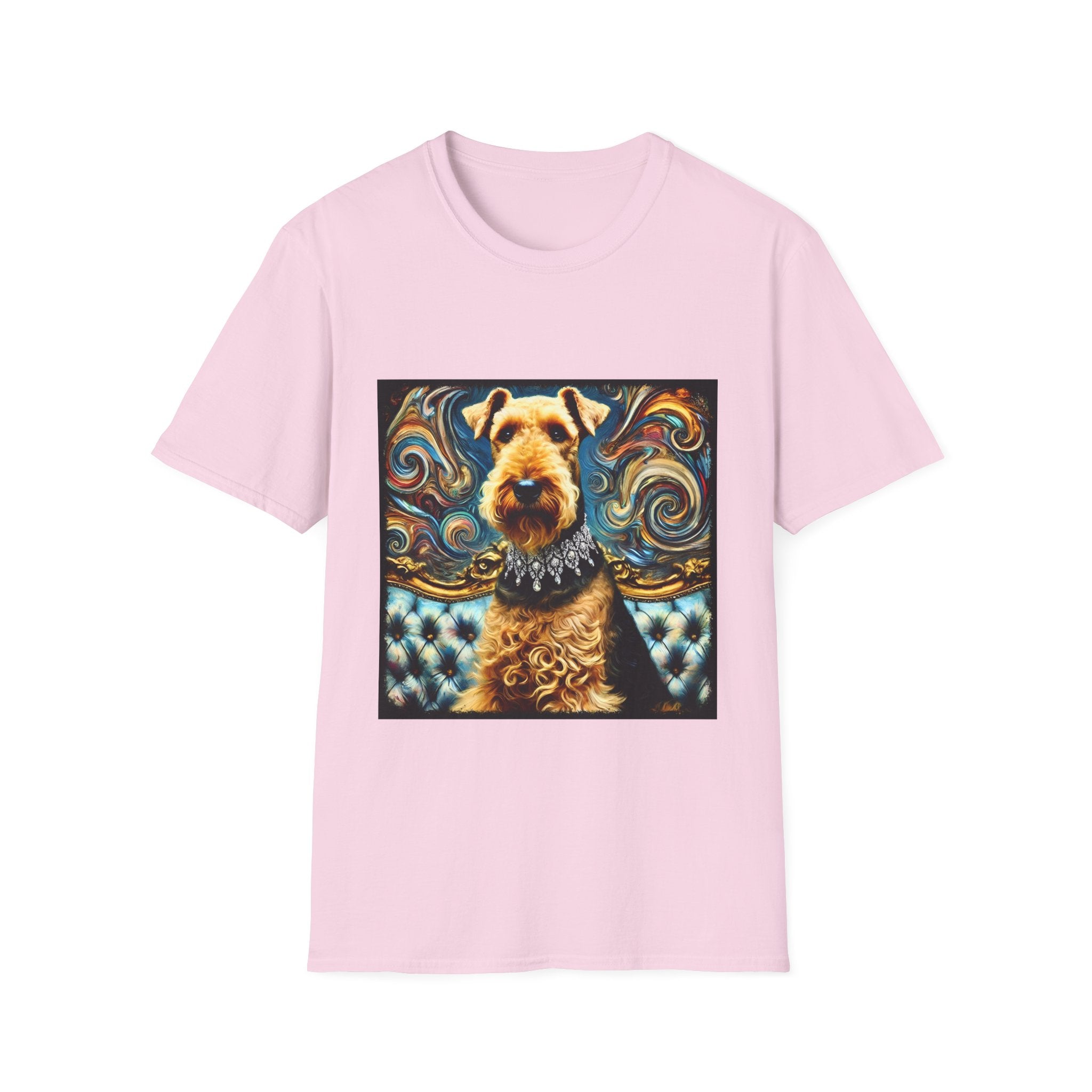 Airedale Terrier Shirt | Glam Swirl Dog Lover Tee