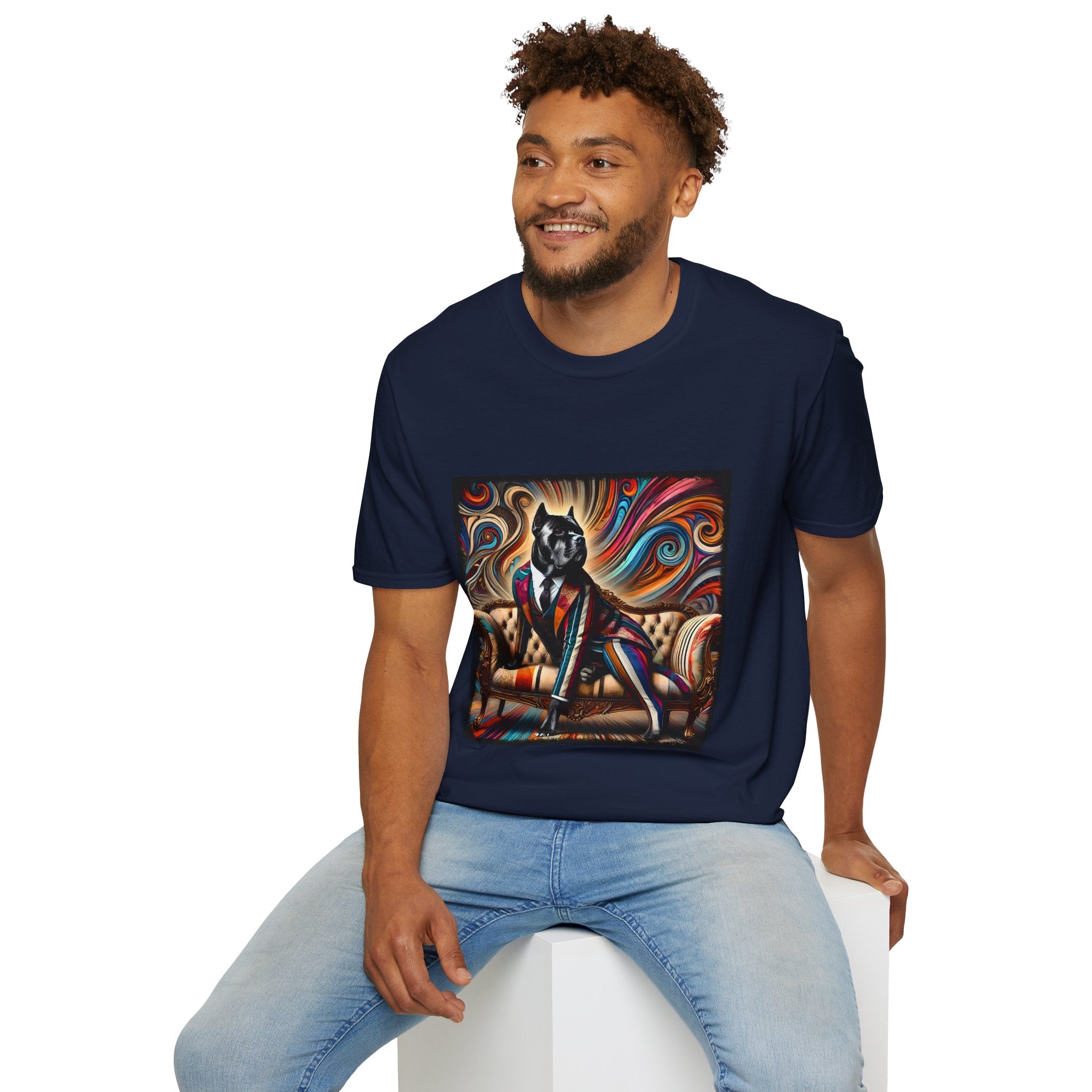 Cane Corso Bold Rocker  | Unisex Dog T-Shirt