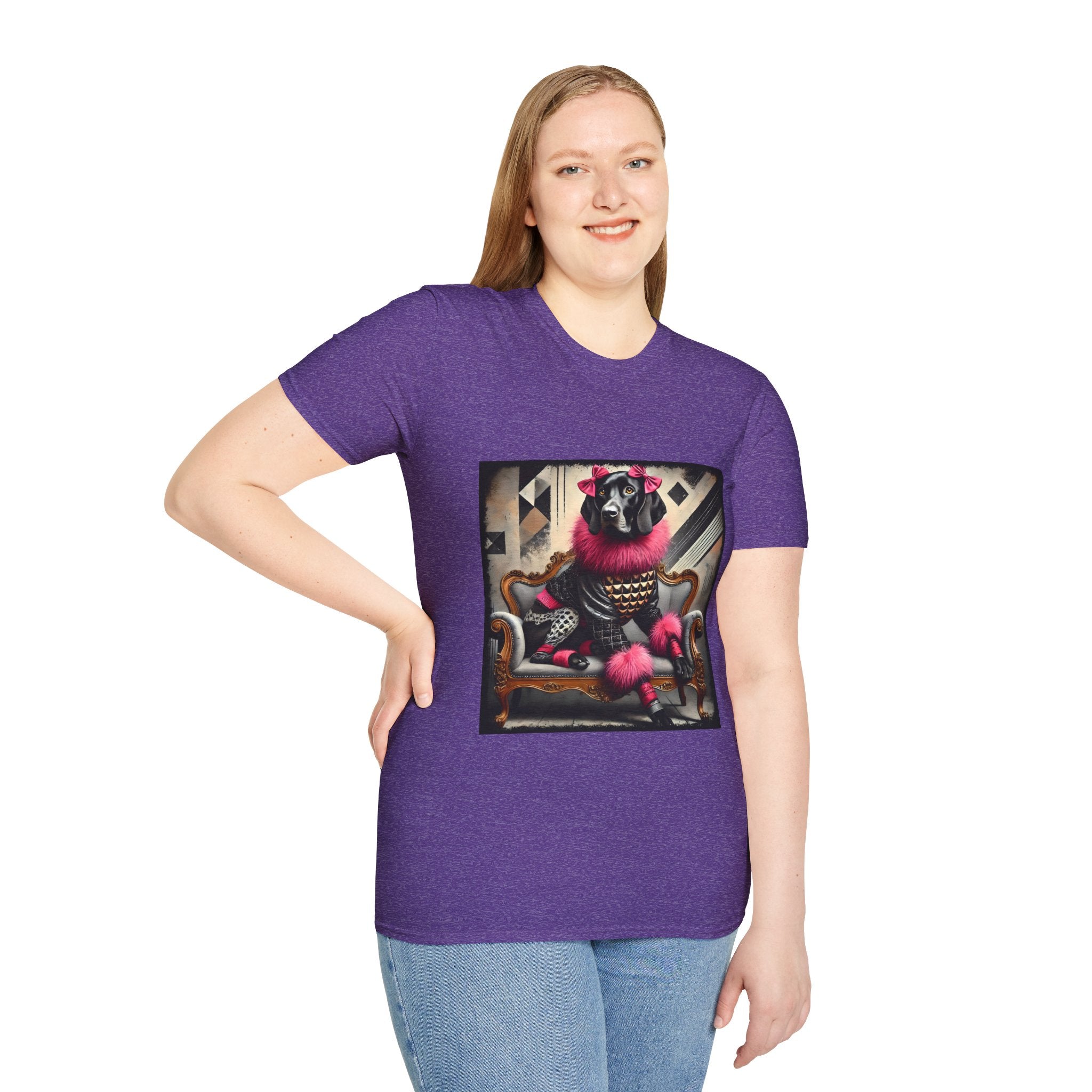 German Shorthaired Pointer Chic Rocker | Unisex Dog T-Shirt