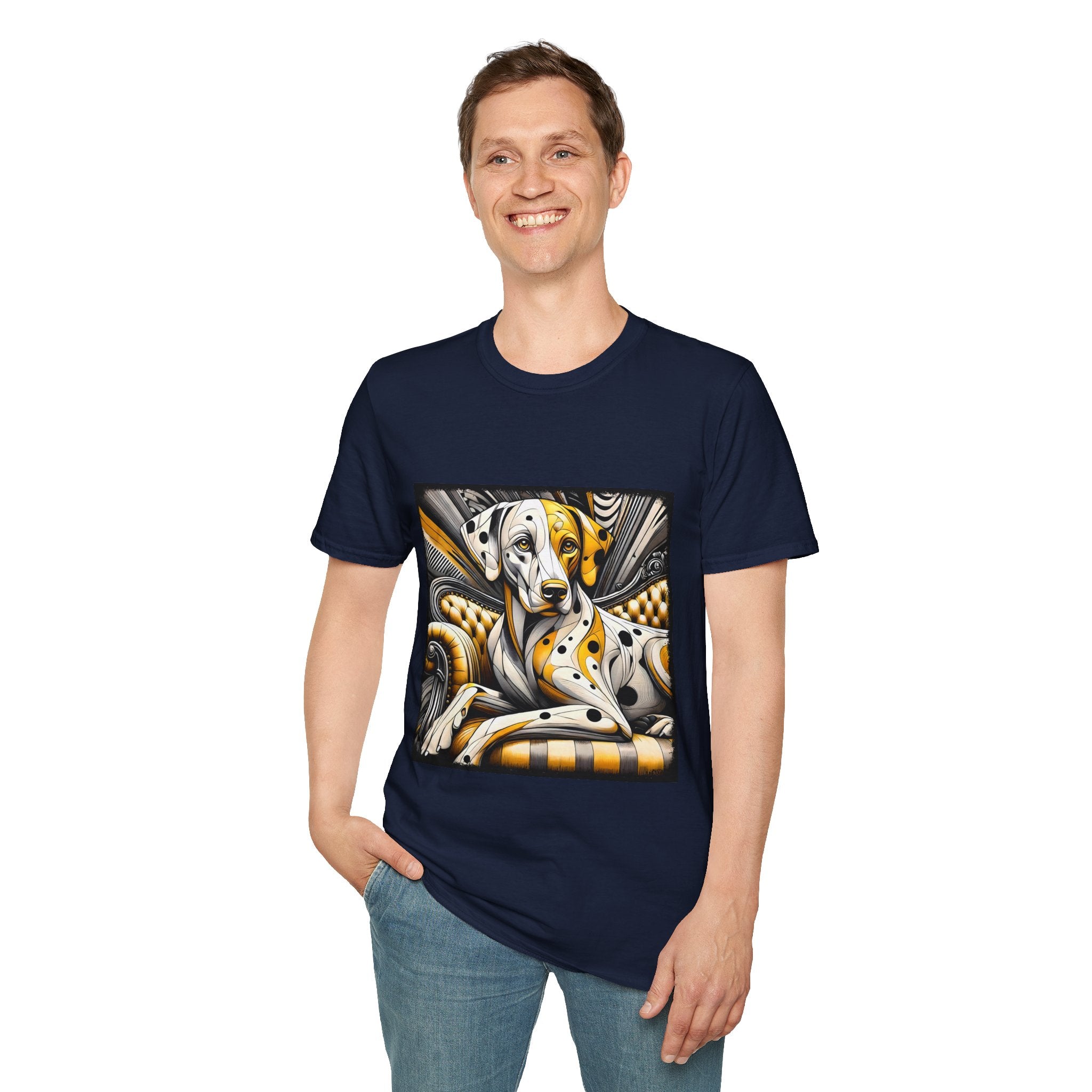Dalmatian Lemon Rebel | Unisex Dog T-Shirt