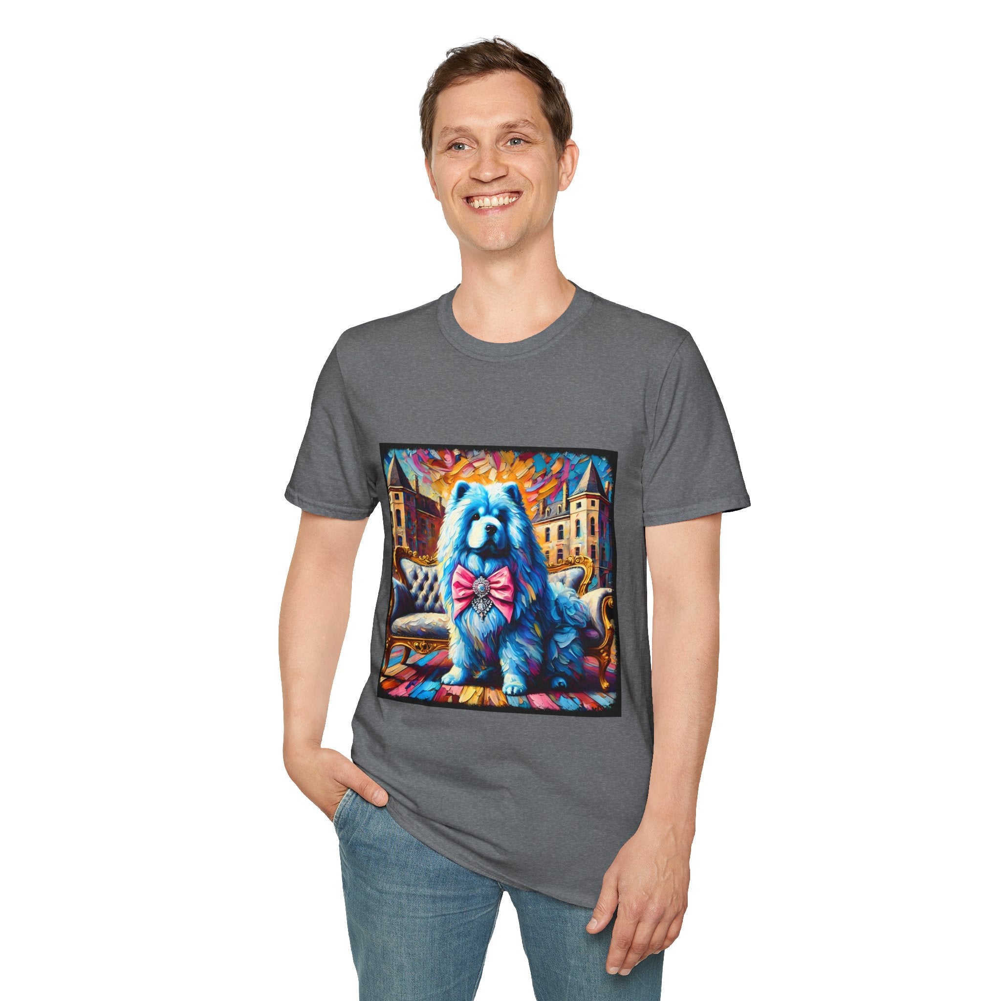Chow Chow Blue Diamond Princess Classic | Unisex Dog T-Shirt