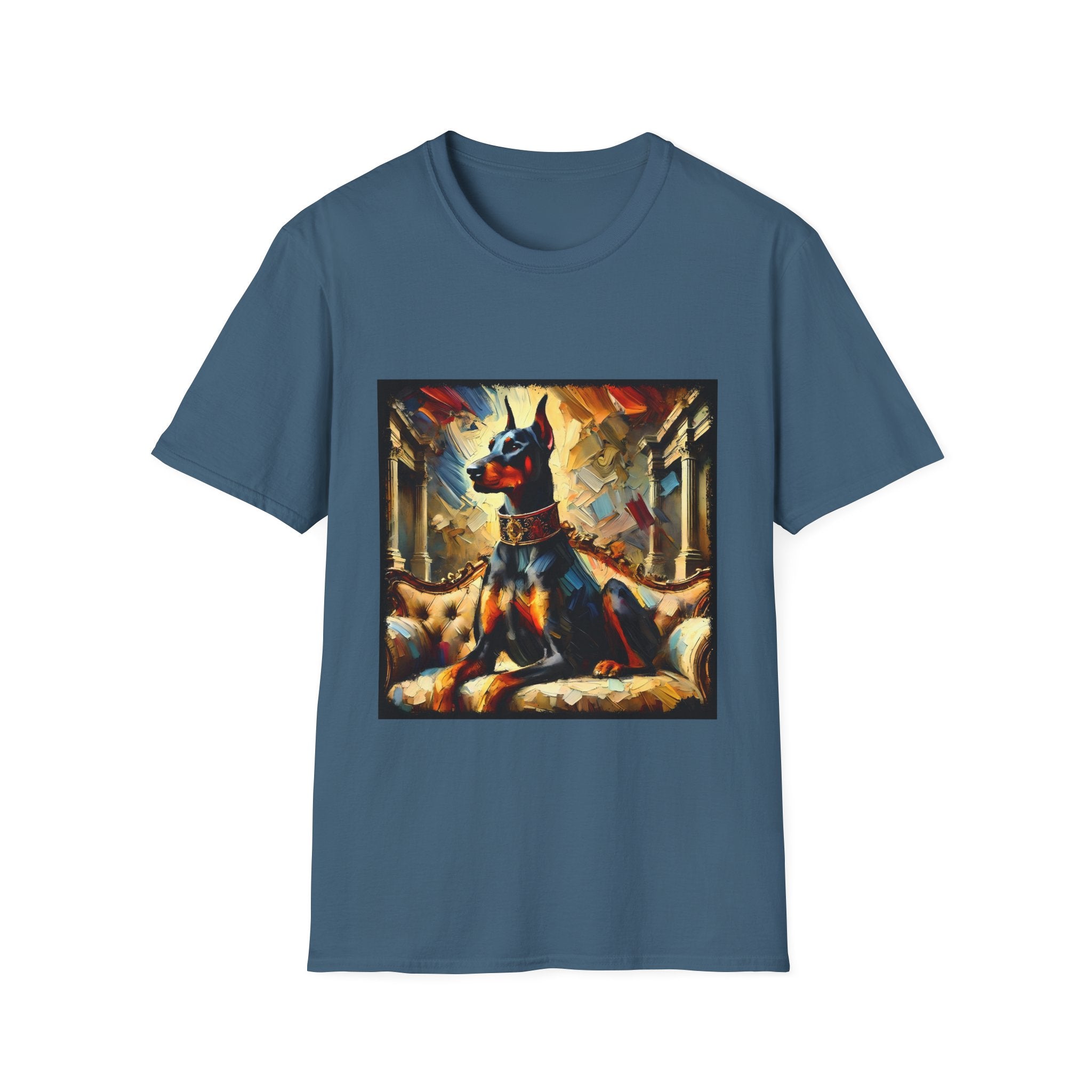 Doberman Pinscher Vivid Classic | Unisex Dog T-Shirt