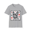 French Bulldog Shirt | Bold Heart Sketch Dog Lover Tee