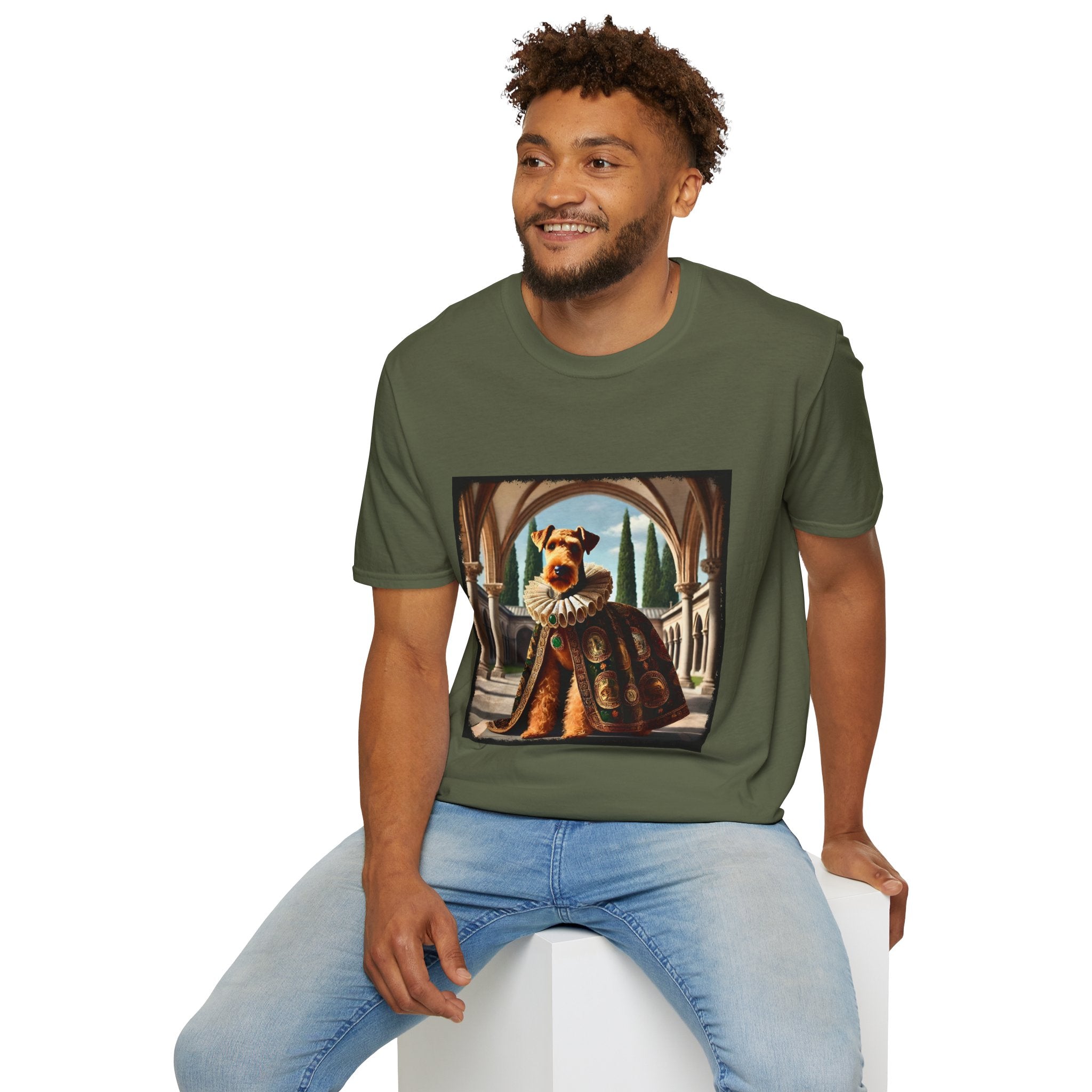 Airedale Terrier Shirt | Velvet King Dog Lover Tee