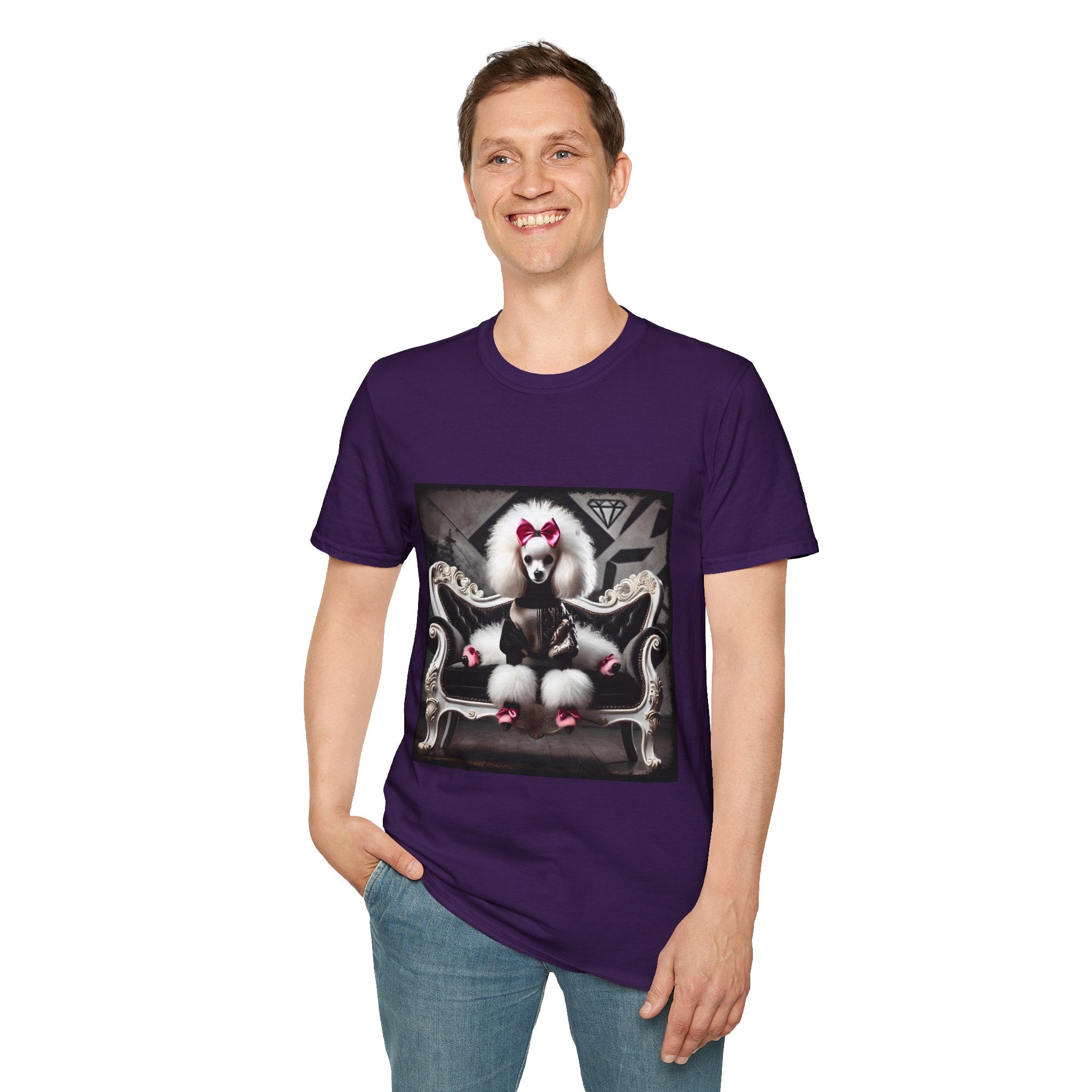 Poodle High Fashion Diva | Unisex Dog T-Shirt