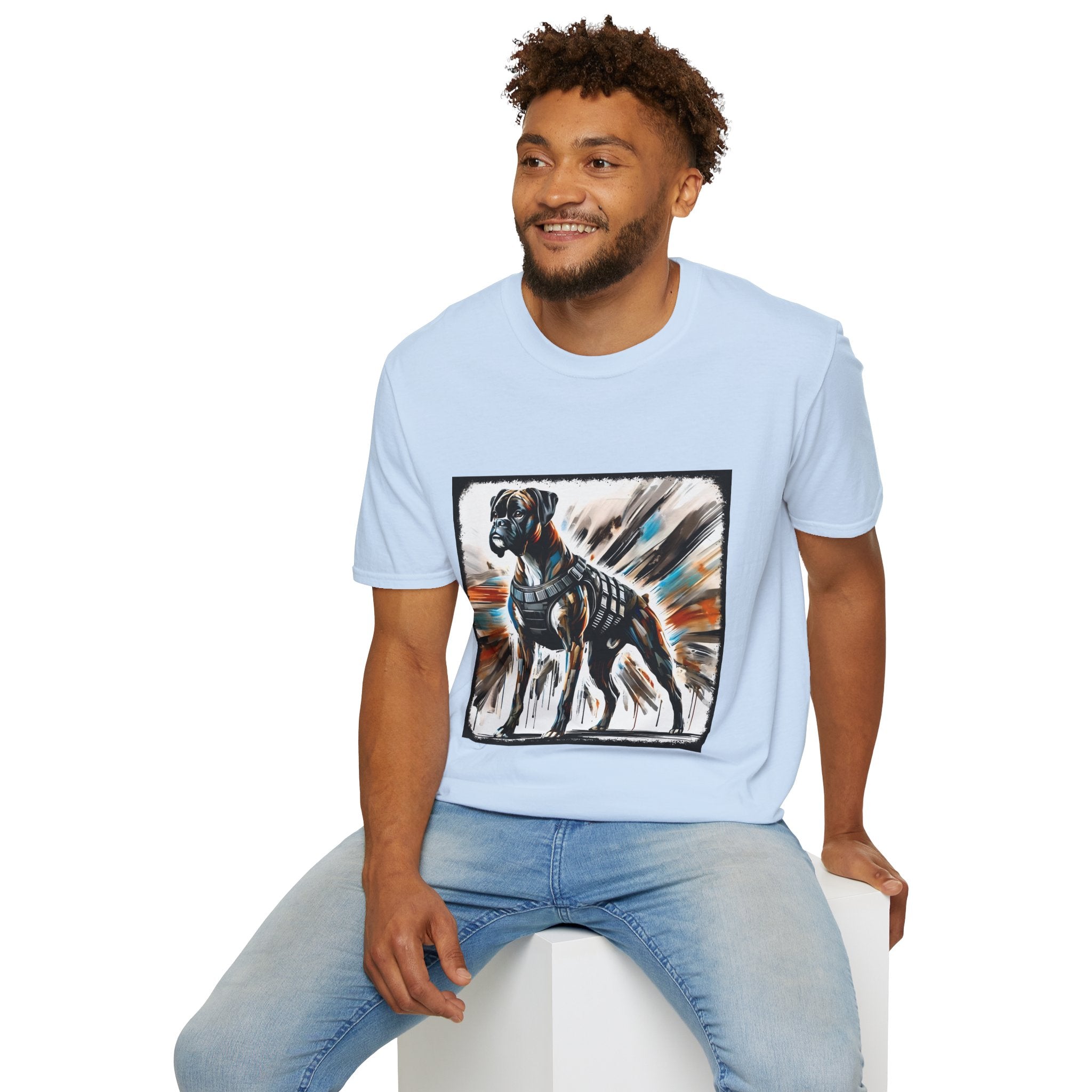 Boxer Bold Armor Classic | Unisex Dog T-Shirt